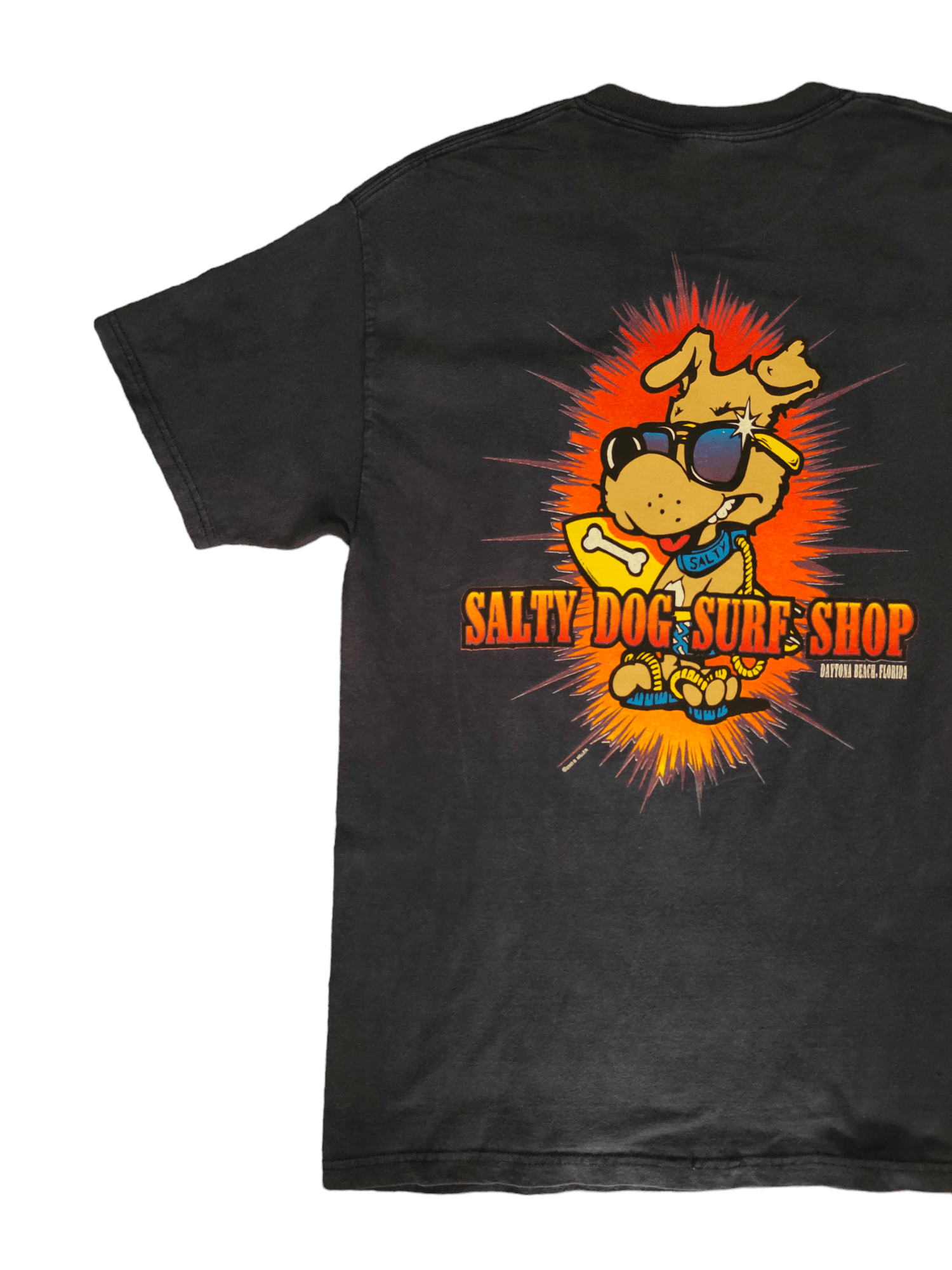 Sun Surf Vintage 00's Salty Dog Surf Shop By B. Miller Artwork Tee Size US L / EU 52-54 / 3 - 6 Thumbnail