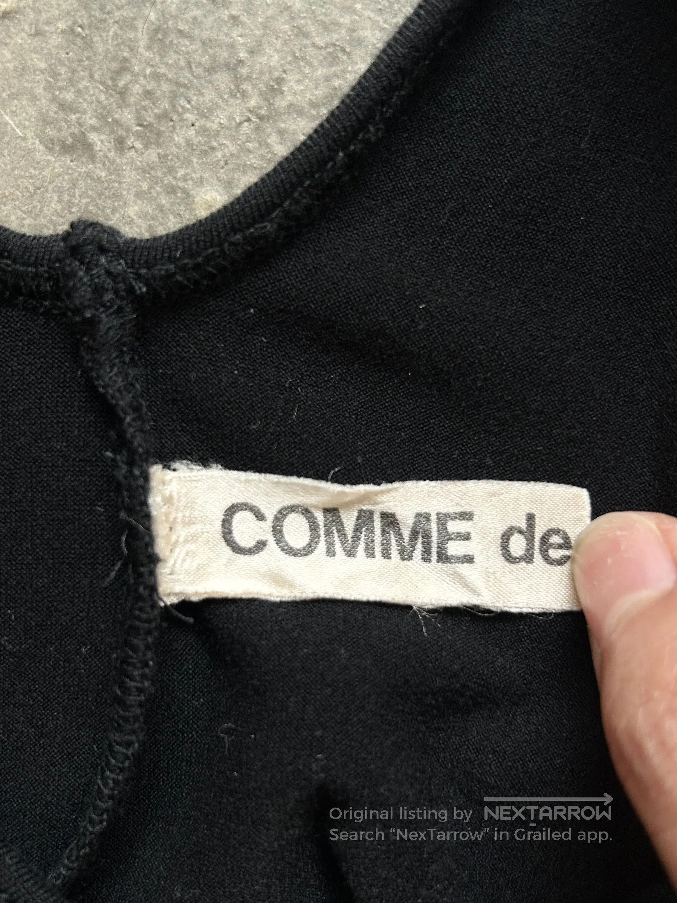 Comme des Garcons unique black sleeveless top by comme des garcons. Size S / US 4 / IT 40 - 2 Thumbnail
