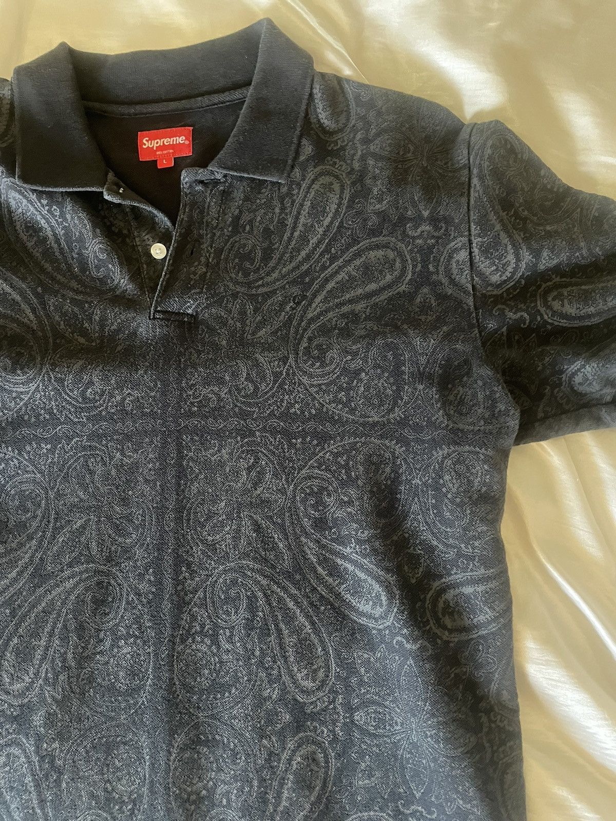 Supreme Supreme paisley polo shirt Size US L / EU 52-54 / 3 - 7 Thumbnail
