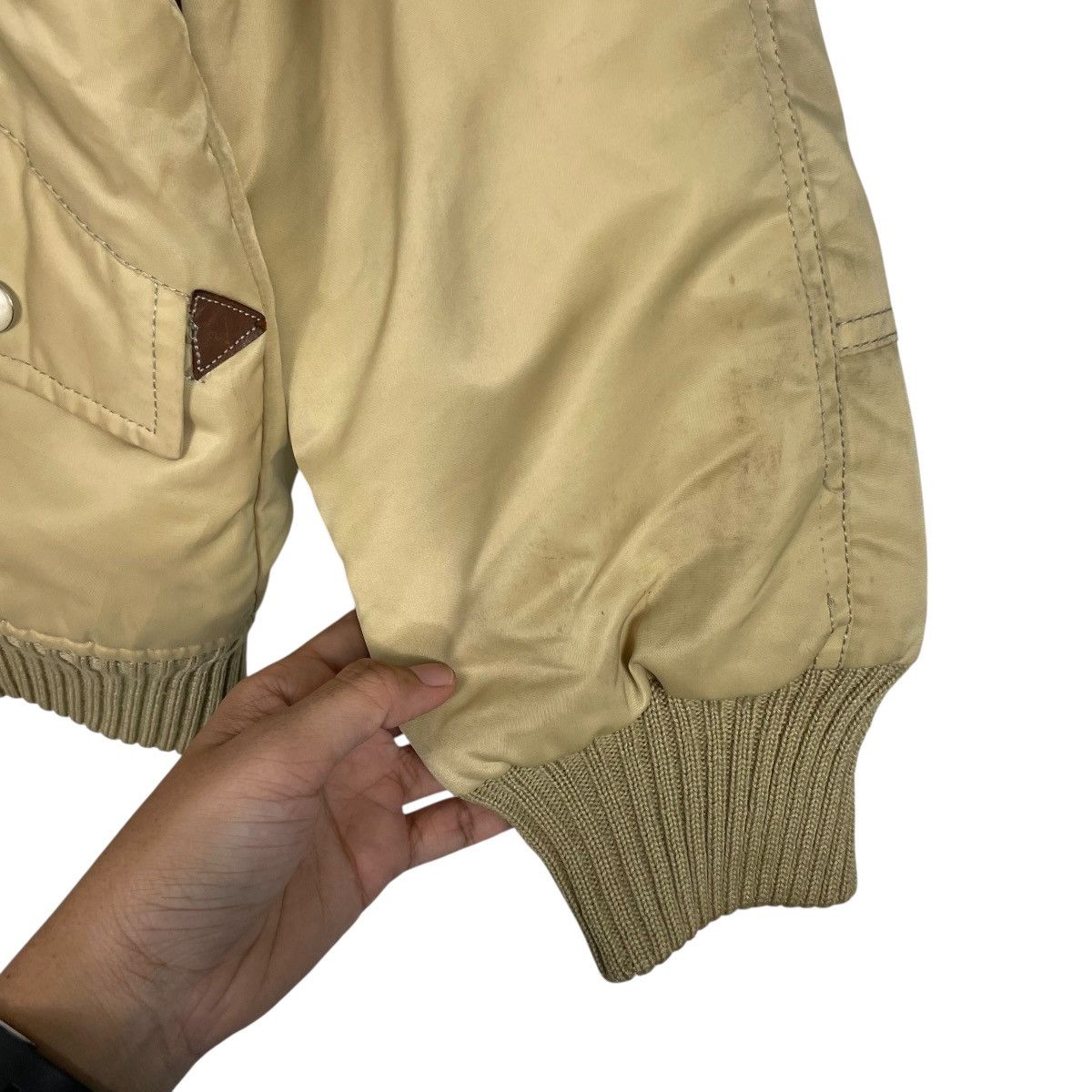 Wrangler Vintage 80s Wrangler Rapid Train N2B Sherpa Lined Jacket Size US M / EU 48-50 / 2 - 14 Thumbnail
