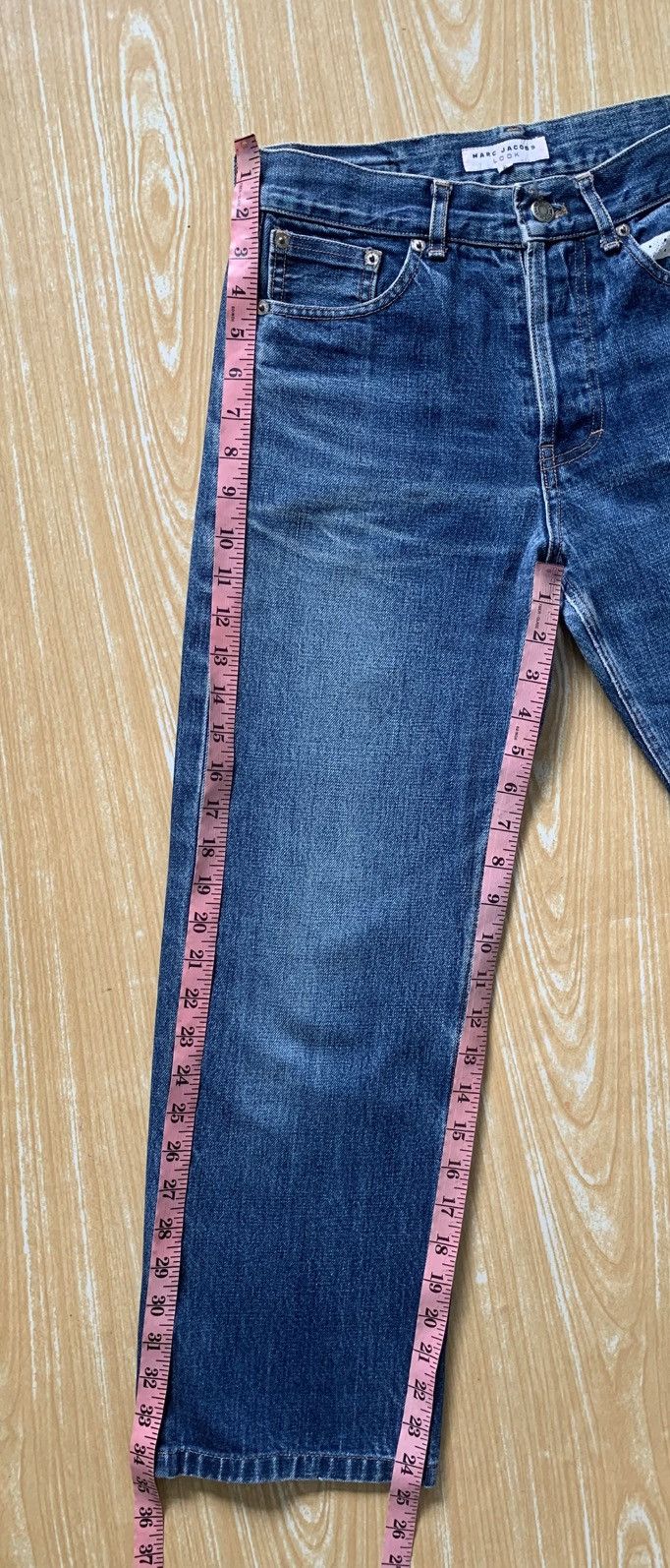 Vintage Marc Jacobs Look Selvedge Denim Pants Size US 27 - 20 Thumbnail