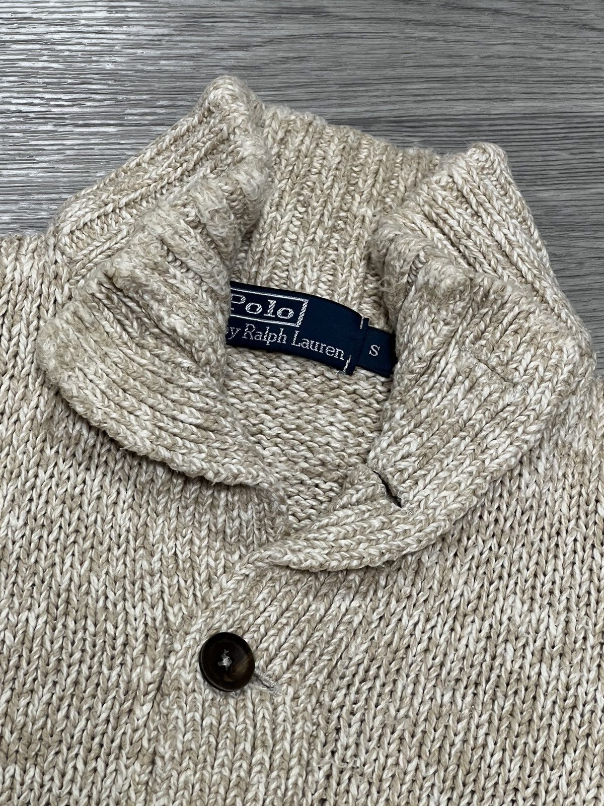 Vintage Polo Ralph Lauren vintage cotton knit sweater size S Size US S / EU 44-46 / 1 - 4 Thumbnail