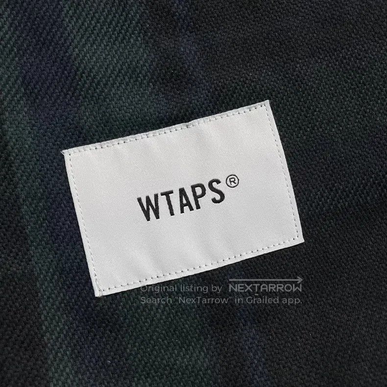 Wtaps Wtaps Retro flannel plaid long-sleeve shirt Size US S / EU 44-46 / 1 - 6 Thumbnail