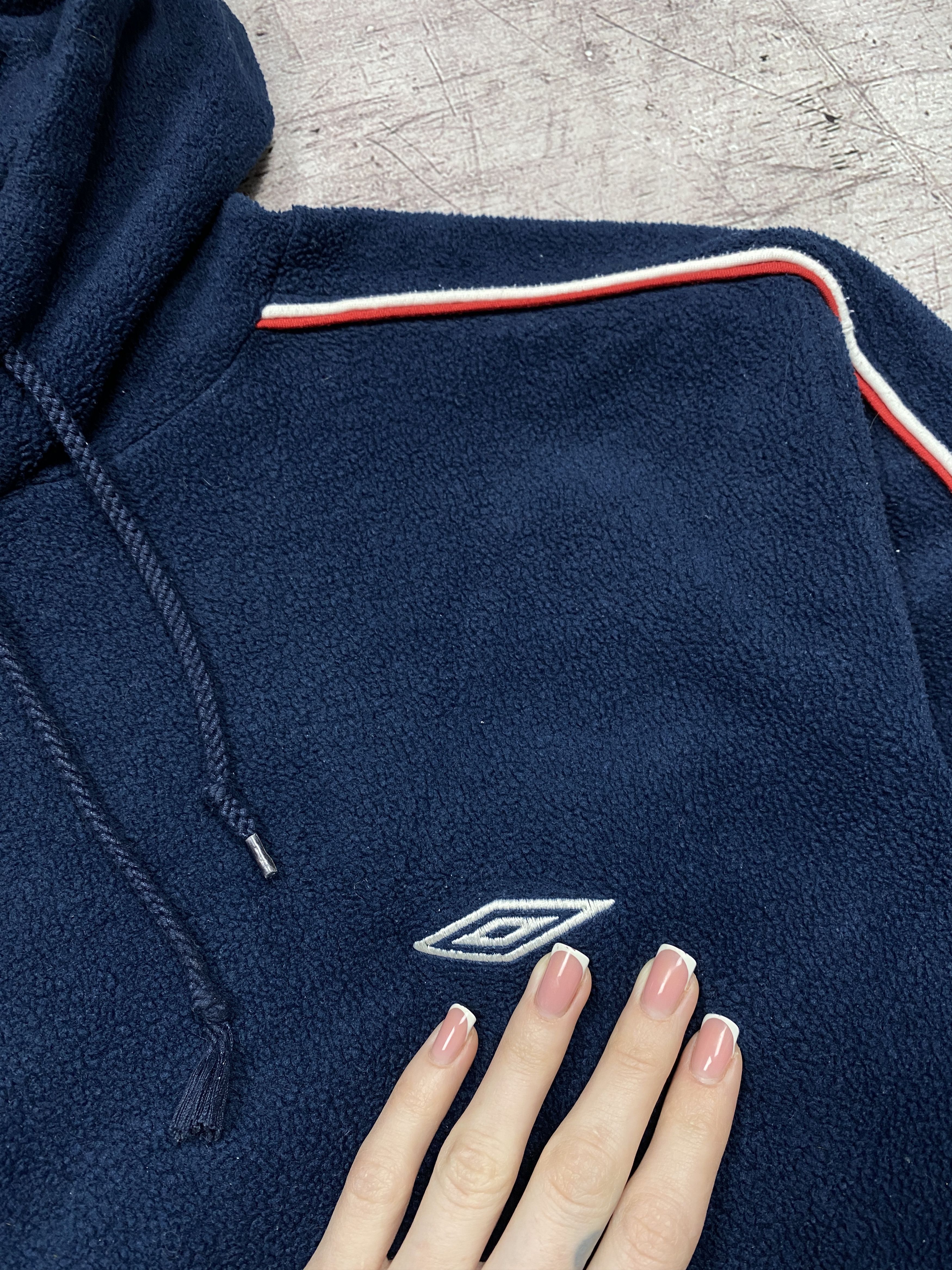 Umbro Umbro Vintage Mens Fleece Hoodie Size US L / EU 52-54 / 3 - 3 Thumbnail