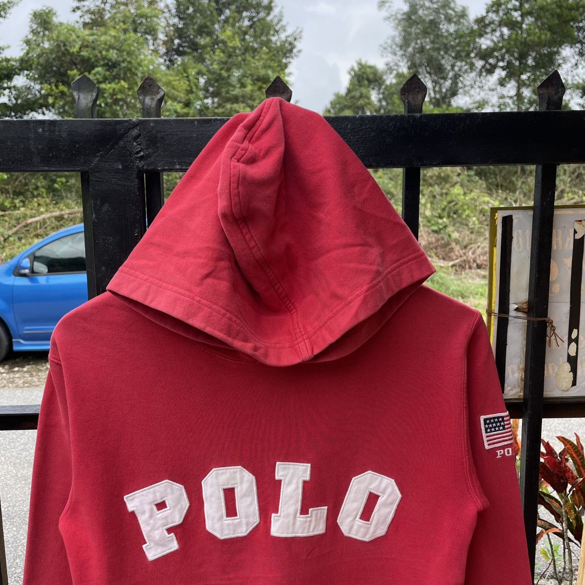 Polo Ralph Lauren 🔥Vintage Polo Ralph Lauren Big Spellout Pullover Hoodie Size US XS / EU 42 / 0 - 4 Thumbnail