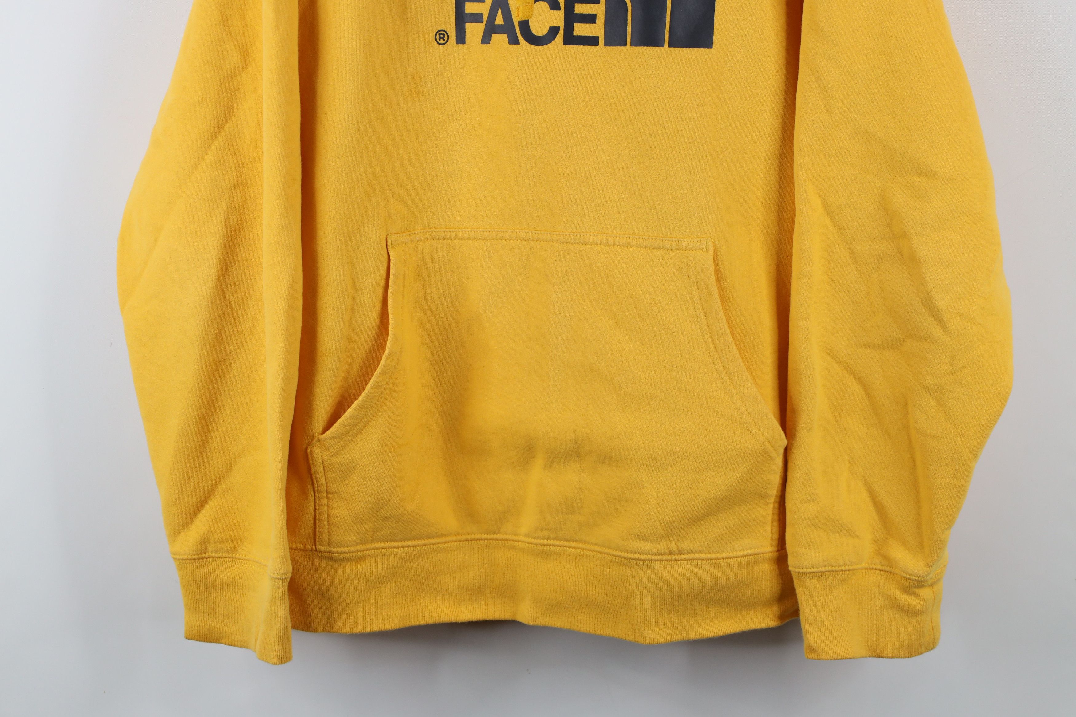 The North Face × Vintage Vintage The North Face Spell Out Big Logo Hoodie Sweatshirt Size US XL / EU 56 / 4 - 3 Thumbnail