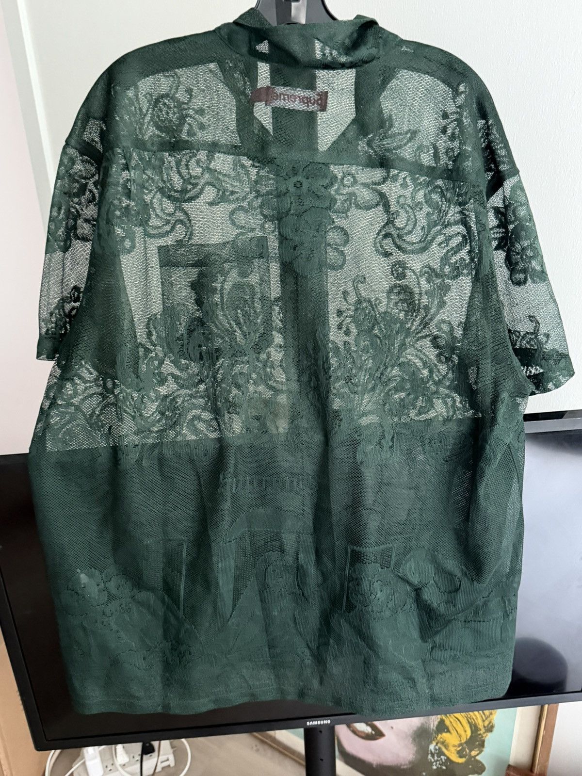 Supreme Supreme last supper lace shirt Size US XL / EU 56 / 4 - 3 Thumbnail