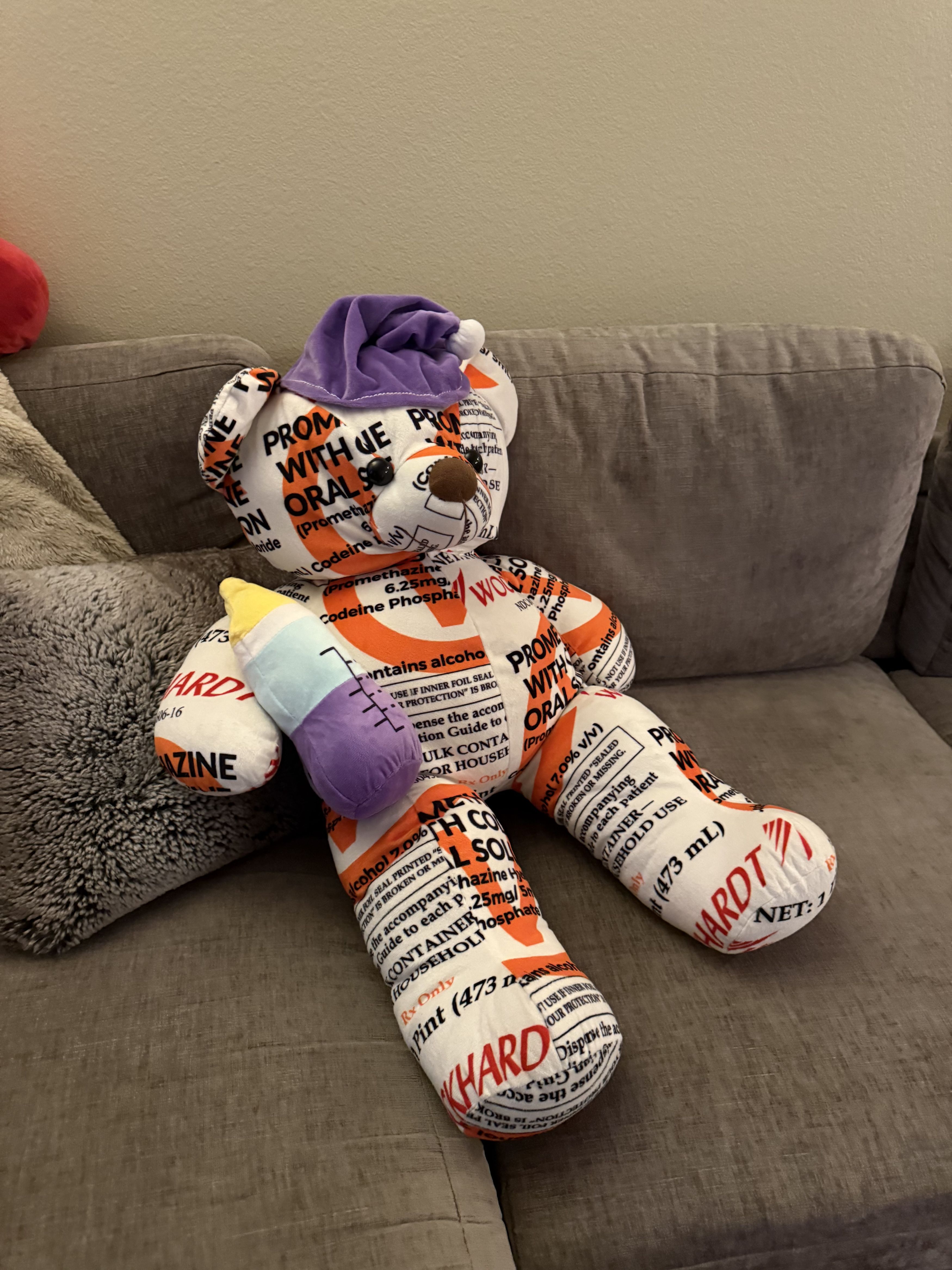 Other Wockhardt Bear Plushie Size ONE SIZE - 1 Thumbnail