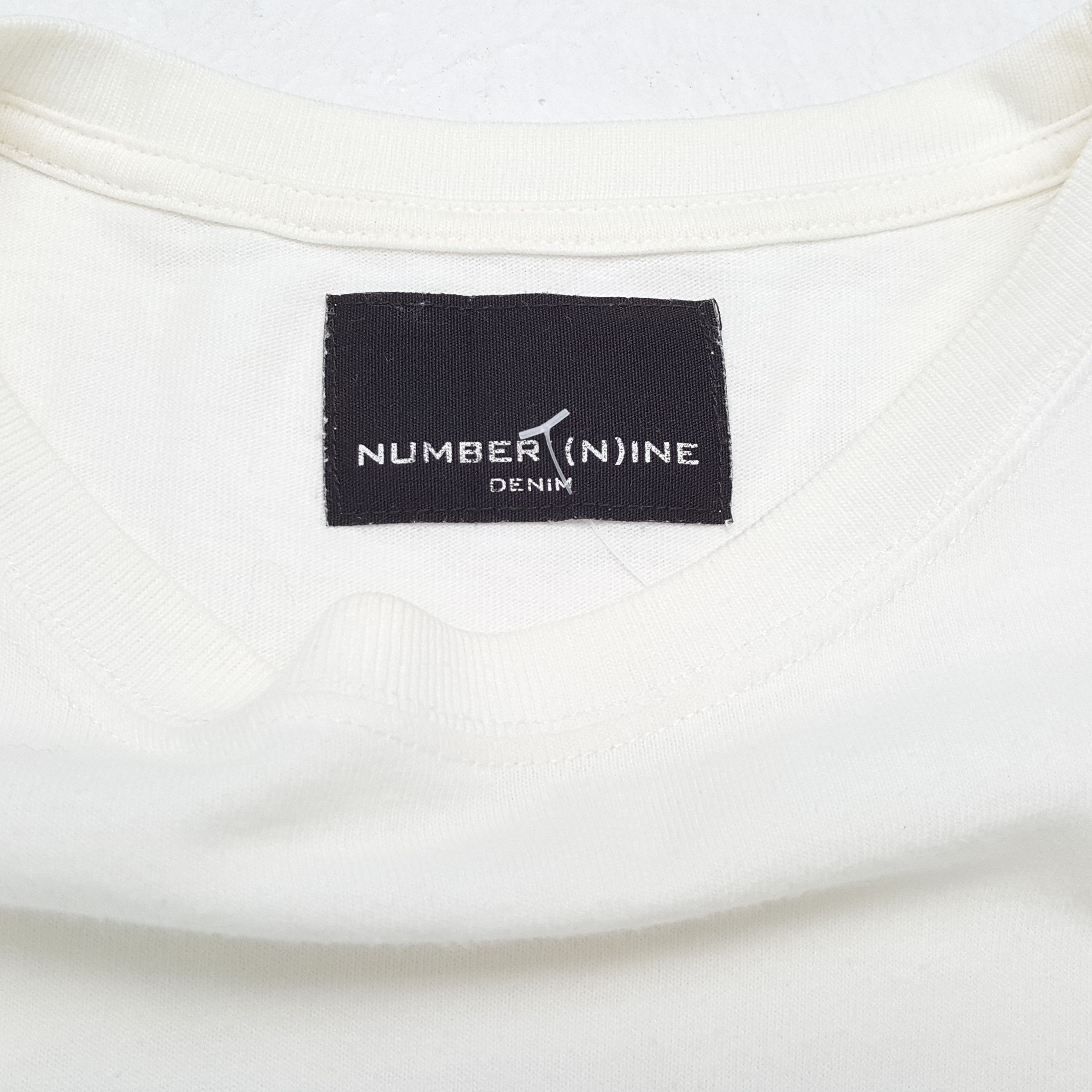 Number (N)ine NUMBER (N)INE Japanese Brand Fashion Designer Tshirt dp1 Size US XL / EU 56 / 4 - 7 Thumbnail