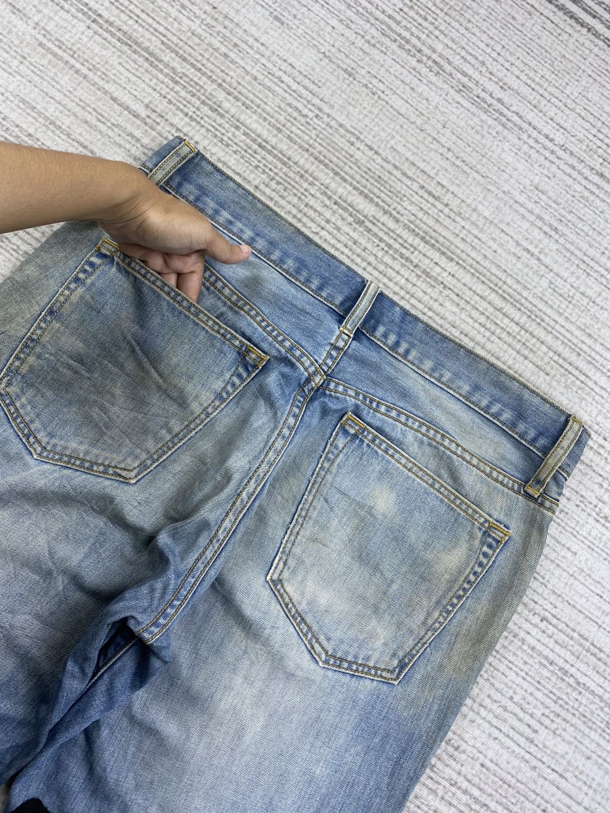 Japanese Brand × Vintage Vintage Topvalu Japanese Brand Distressed Denim Pants Size US 33 - 11 Thumbnail