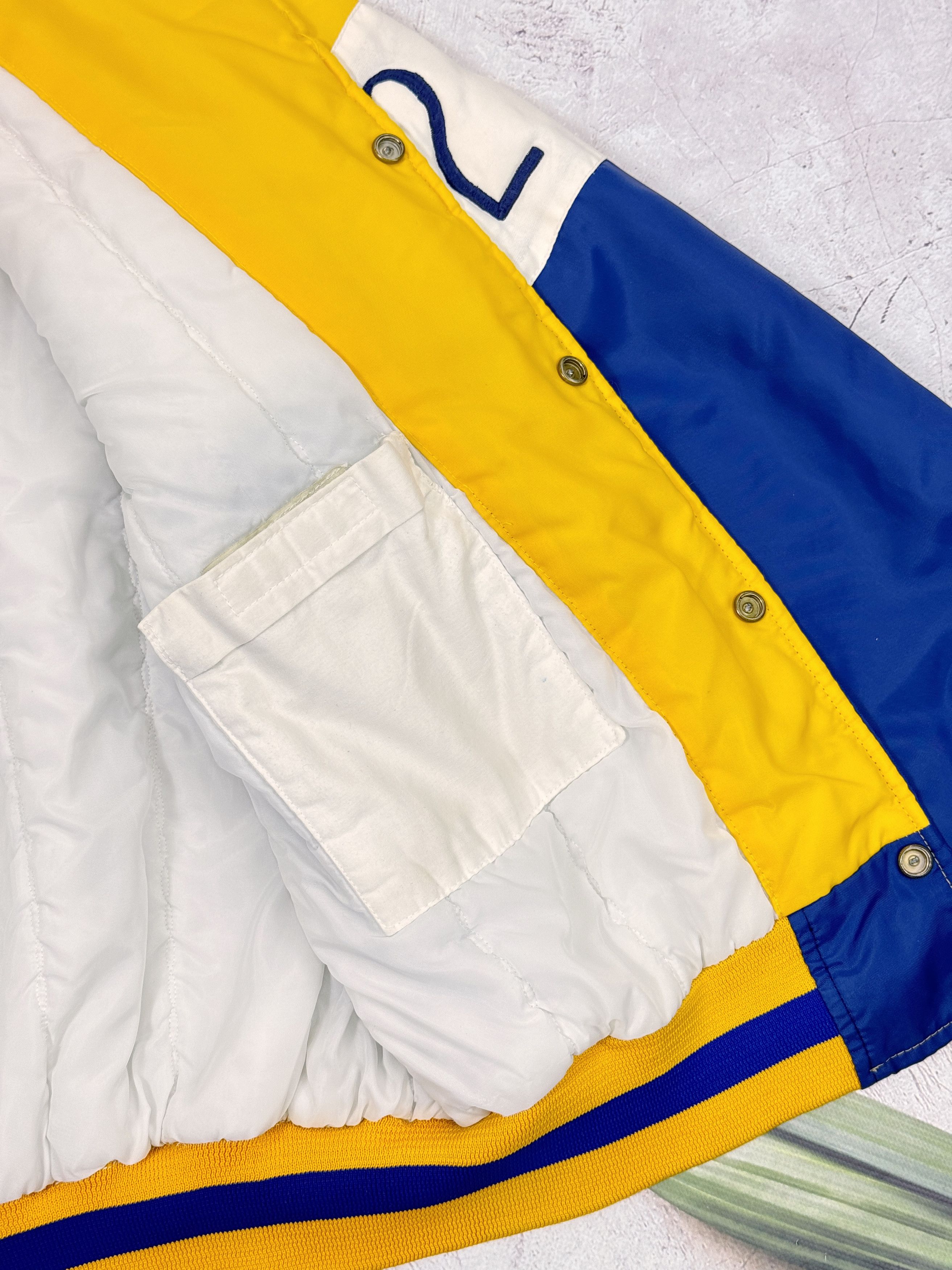 NHL × Vintage 80s Buffalo Sabres Members Jacket #12 NHL by Shain Size US L / EU 52-54 / 3 - 14 Thumbnail