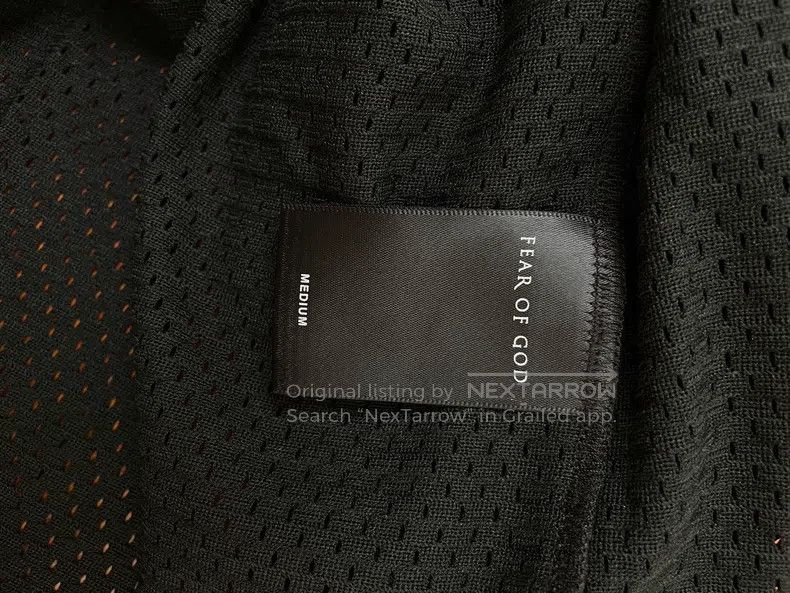 Fear of God Fear of God Mesh short sleeves black Size US M / EU 48-50 / 2 - 4 Thumbnail