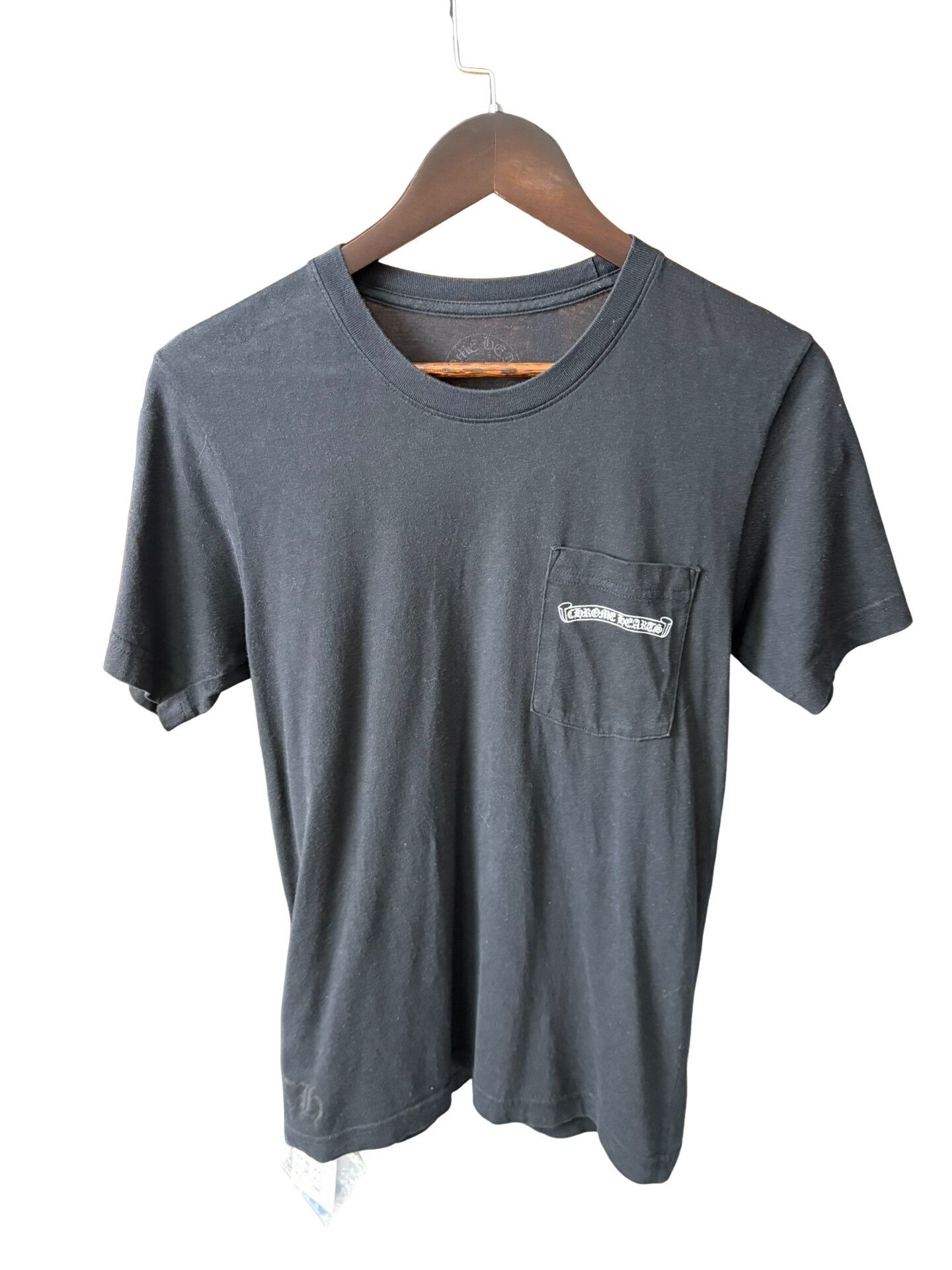 Chrome Hearts Chrome Hearts Scroll Logo Pocket T-Shirt S Size US S / EU 44-46 / 1 - 1 Thumbnail