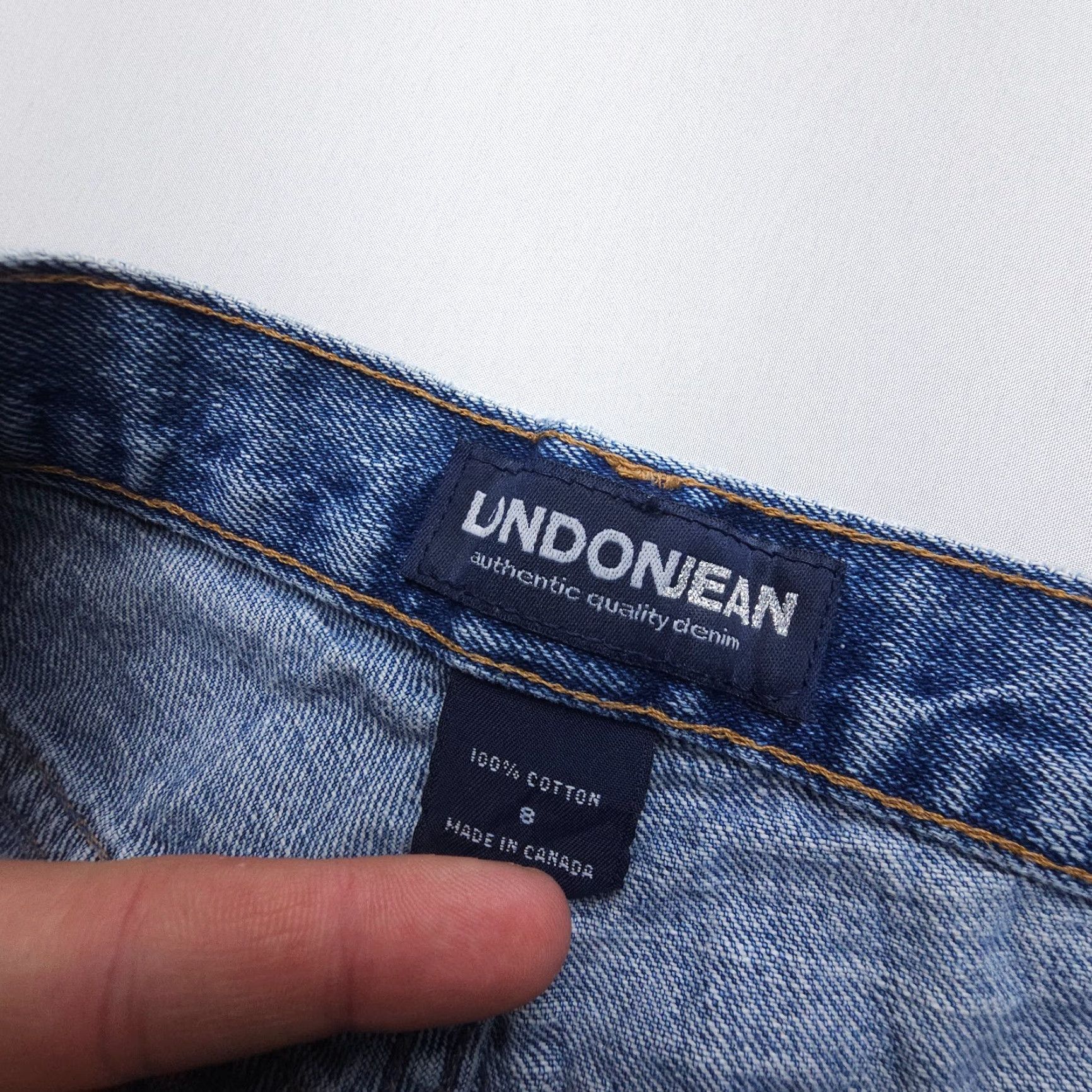 Vintage VINTAGE London Jeans Jeans Mom Womens 8 Blue Denim 5-Pocket Style 90s Size 30" / US 8 / IT 44 - 3 Thumbnail