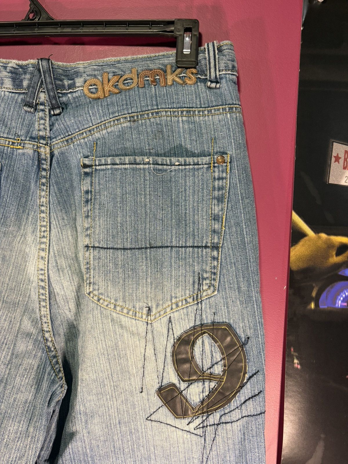 Akademiks Akademiks patchwork jeans Size US 38 / EU 54 - 6 Thumbnail