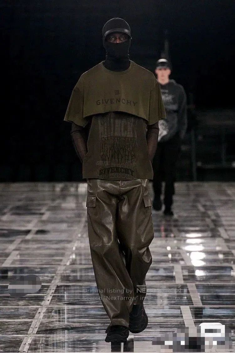 Givenchy Givenchy Runway Layered Short Sleeve T-shirt. Size US XL / EU 56 / 4 - 2 Thumbnail