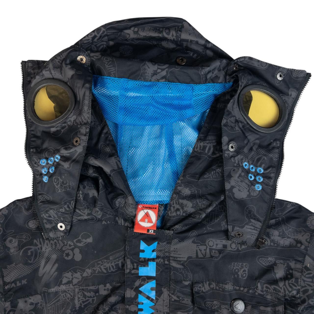 Airwalk Vintage Airwalk Goggle Hood Zip Up Jacket Size XS Size US XS / EU 42 / 0 - 4 Thumbnail