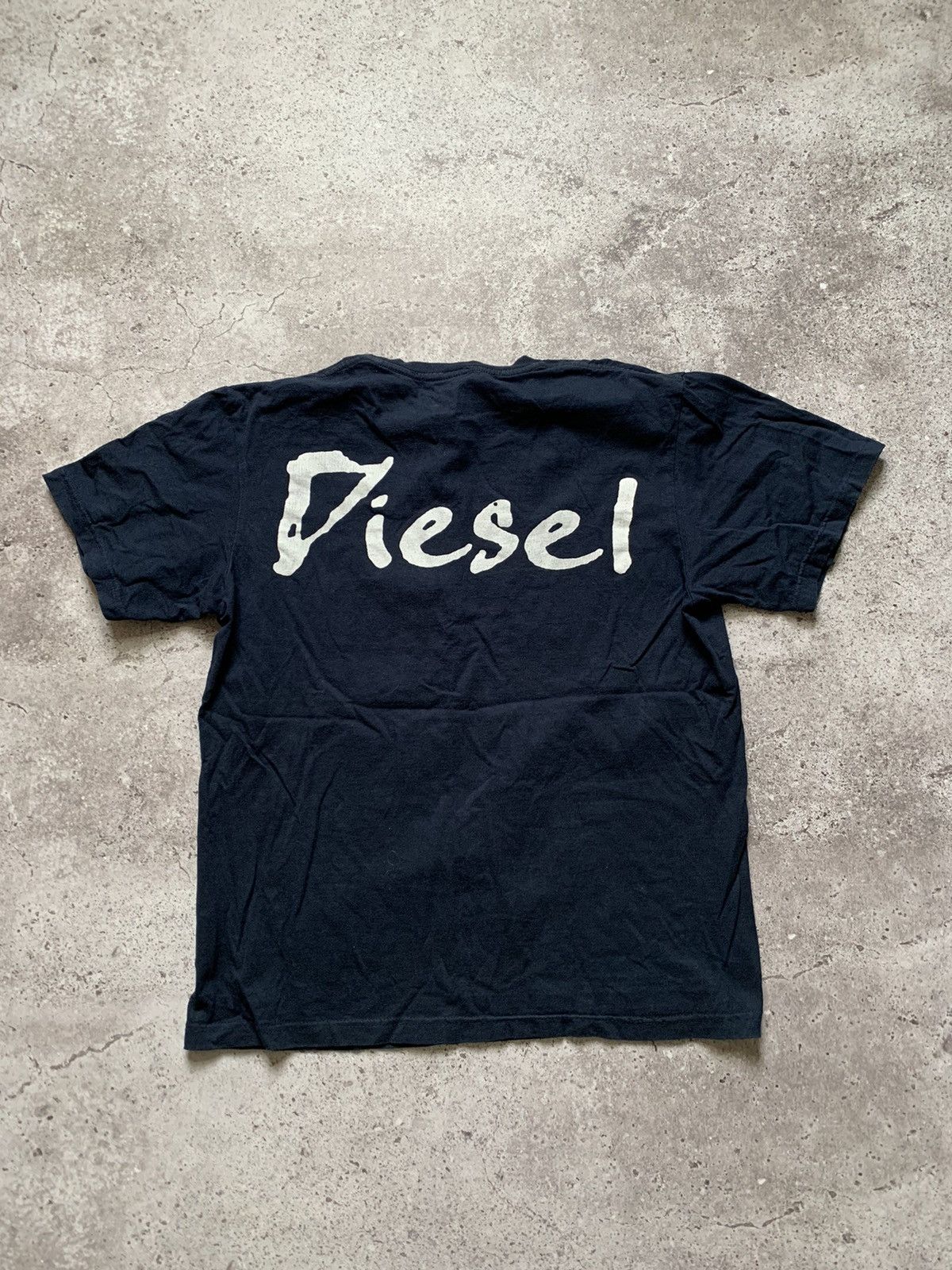 Diesel VINTAGE TEE DIESEL BIG CENTER LOGO BAGGY T SHIRT Size US L / EU 52-54 / 3 - 2 Thumbnail