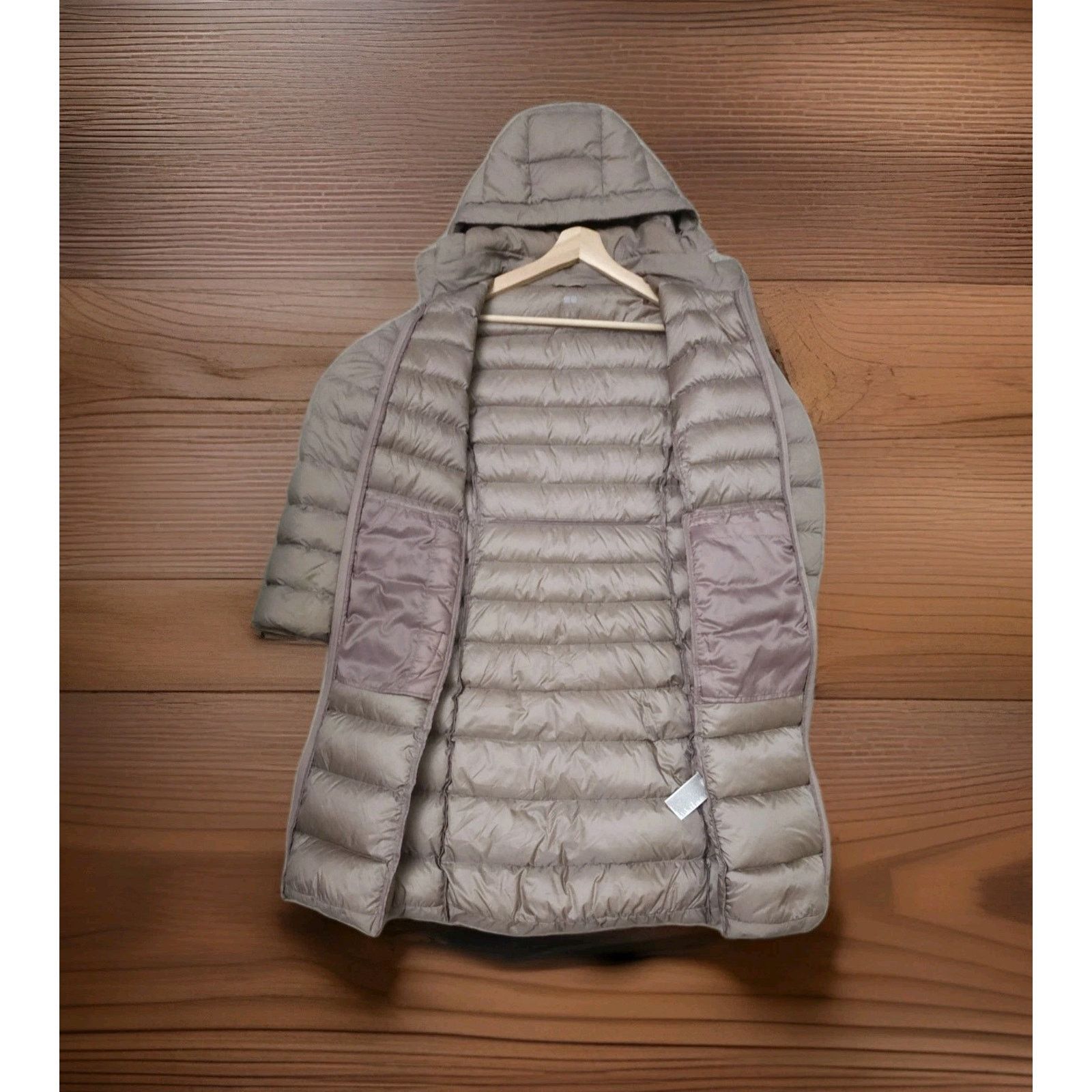 Uniqlo Uniqlo Ultra Light Down Coat Womens Hooded Long Full Zip Size XS / US 0-2 / IT 36-38 - 7 Thumbnail