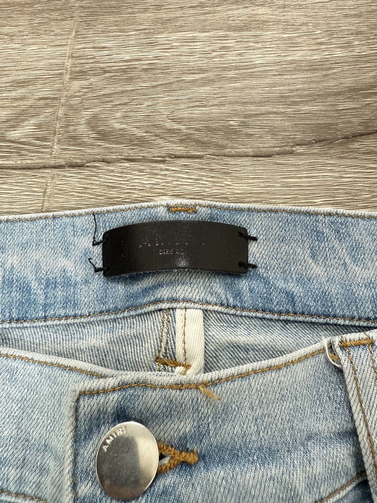 Amiri Amiri Thrasher Bones Patch Jeans Size 36 Size US 36 / EU 52 - 6 Thumbnail