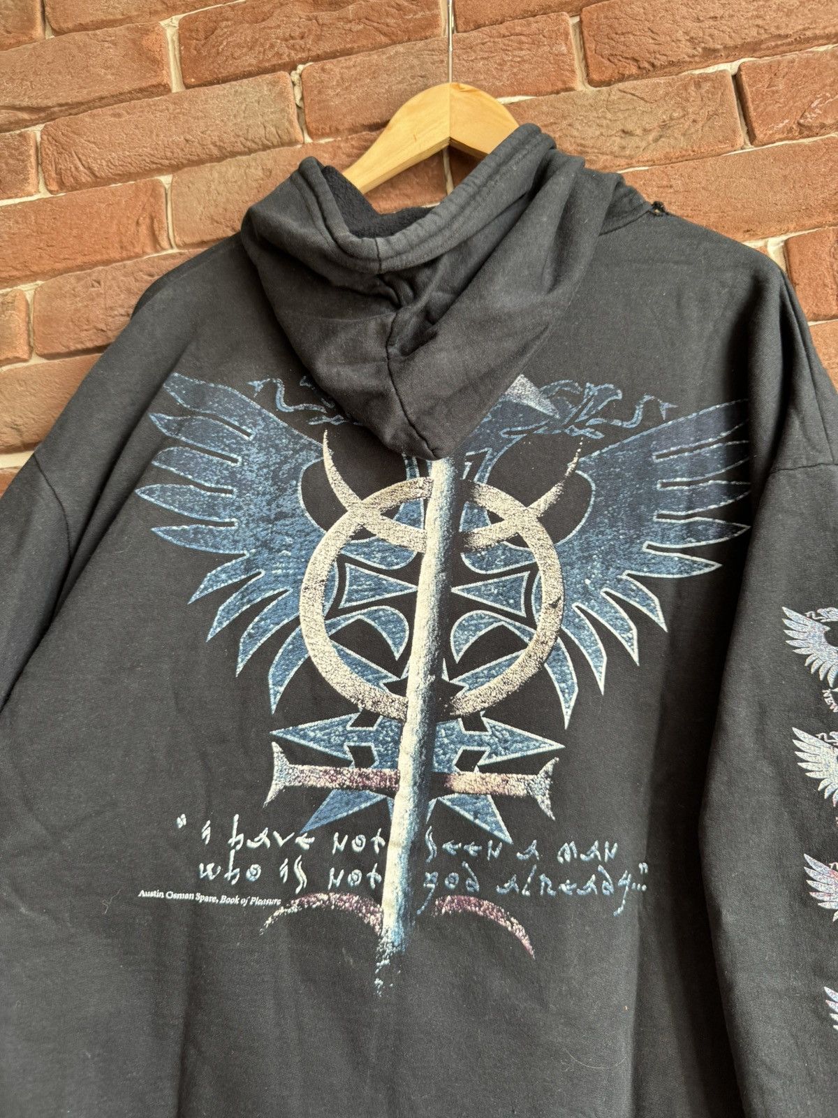 Band Tees Vintage Behemoth Demigod Black Metal Band Hoodie 00s XL Size US XL / EU 56 / 4 - 10 Thumbnail
