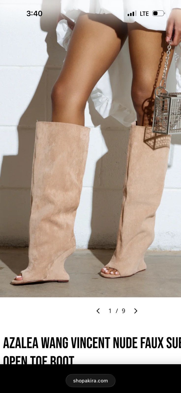 Azalea Wang Azalea wang - Open too Heel Boots Size US 10 / IT 40 - 1 Thumbnail