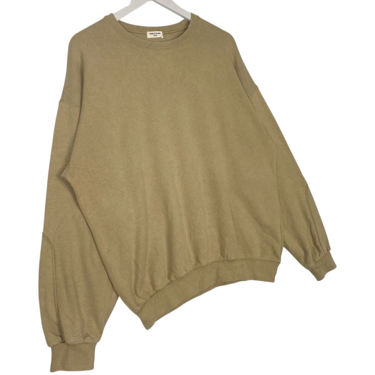 Vintage Vintage 90s Comme Ca Du Mode Crewneck Sweatshirt Beige SizeL Size US L / EU 52-54 / 3 - 7 Thumbnail