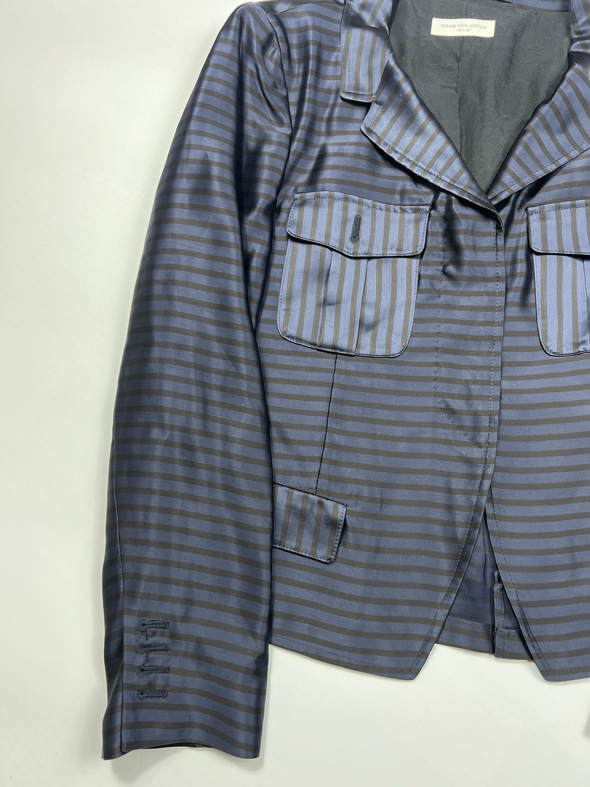 Dries Van Noten Dries Van Noten Striped Blazer Size S Size XS / US 0-2 / IT 36-38 - 5 Thumbnail