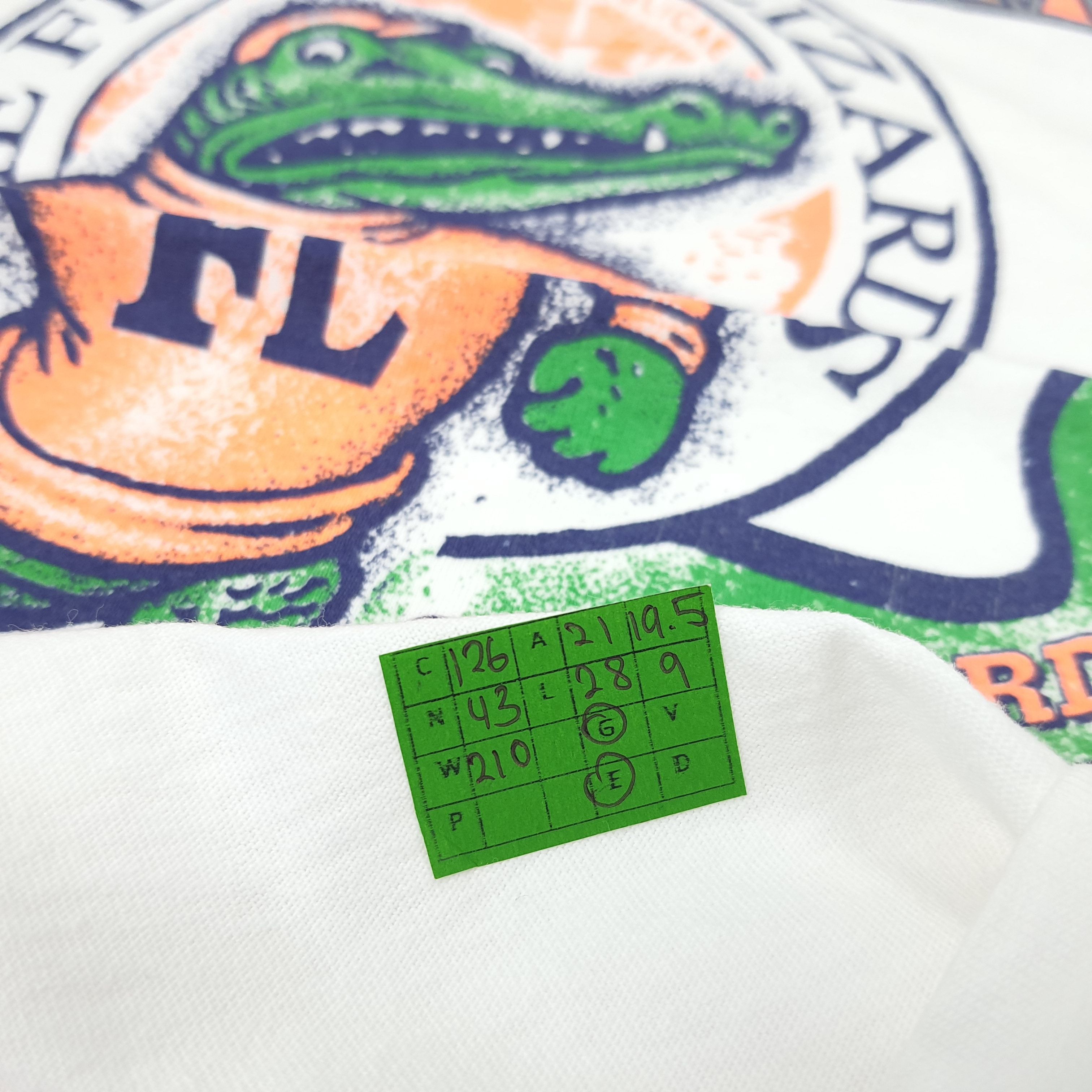 Other Vintage The Florida Lizards Spots Team T-shirt Size US L / EU 52-54 / 3 - 7 Thumbnail