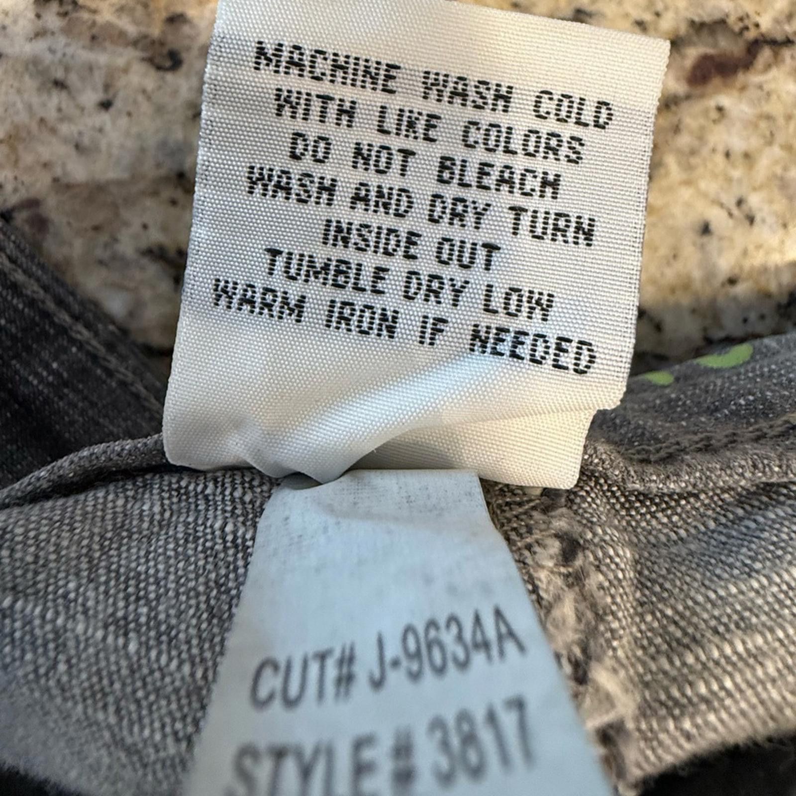 Other Hydraulic gray denim jeans distressed low rise slim SZ 7/8 Size 30" / US 8 / IT 44 - 9 Thumbnail