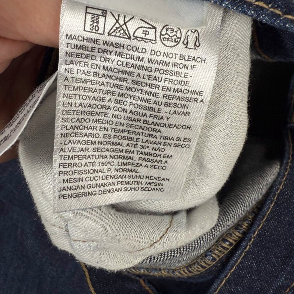 Levi's Levi's 513 Slim Straight Dark Blue Jeans Size W 32 x L 30 Size US 32 / EU 48 - 5 Thumbnail