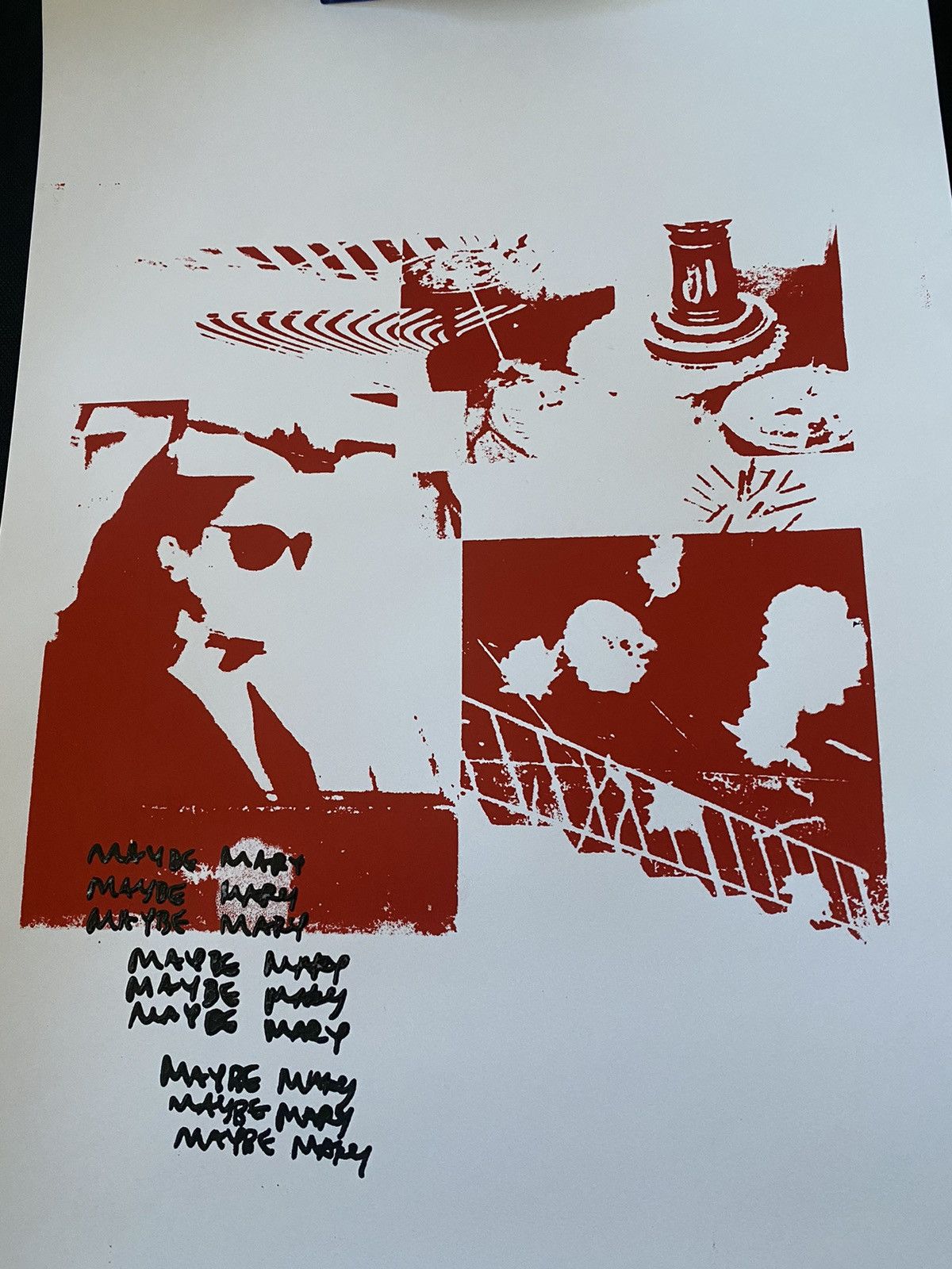 MoMA Maybe Mary lithograph Art print Size ONE SIZE - 1 Thumbnail