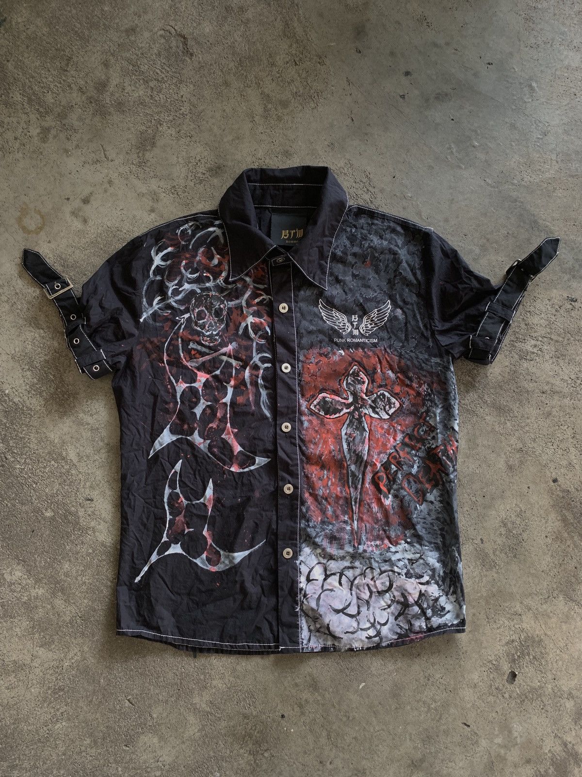 Beauty Beast × If Six Was Nine × Japanese Brand Japanese short sleeve shirt LGB style punk romanticism Size US M / EU 48-50 / 2 - 2 Thumbnail