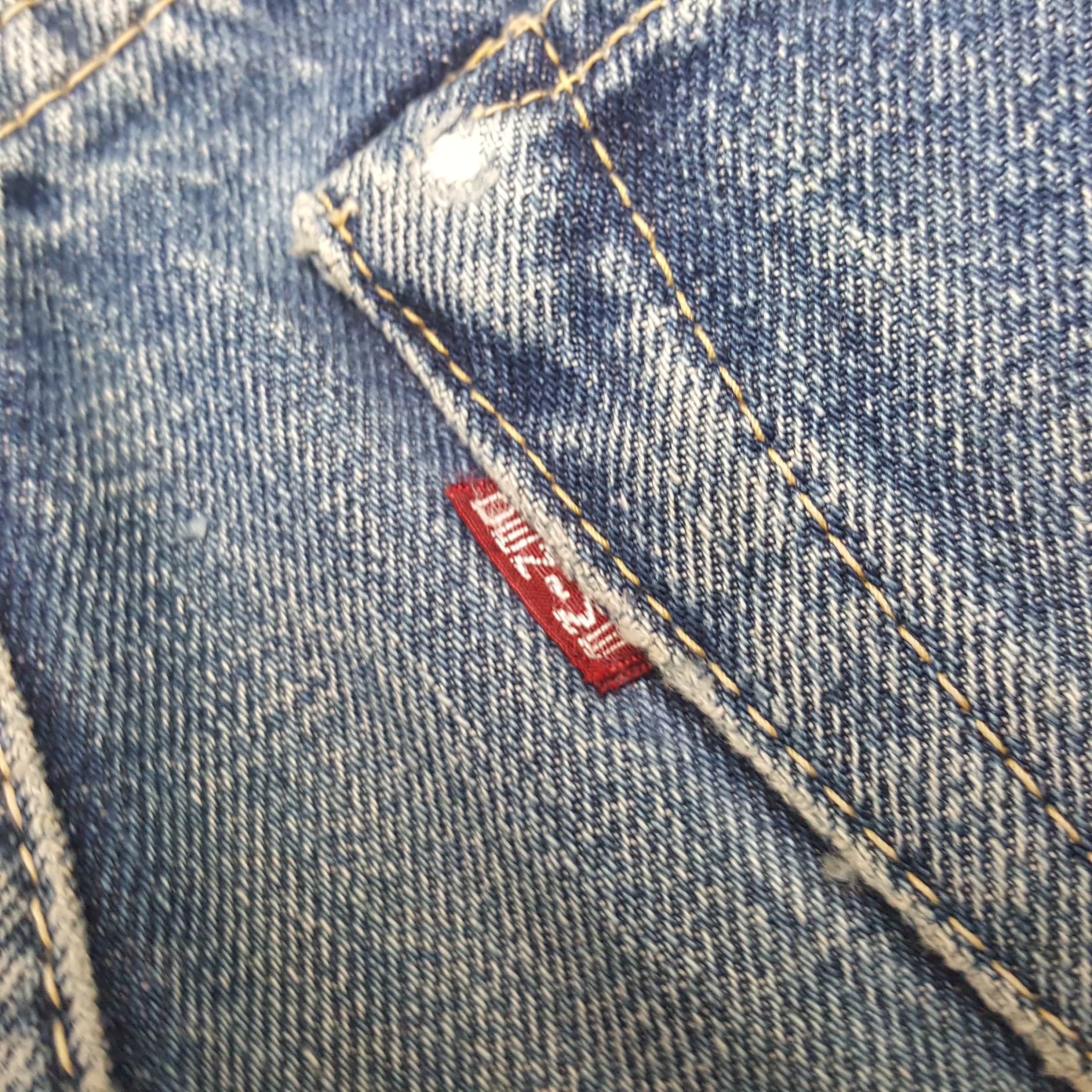 Denime Vintage Denime Japanese Brand Distressed Style Jeans RR21 Size US 28 / EU 44 - 15 Thumbnail