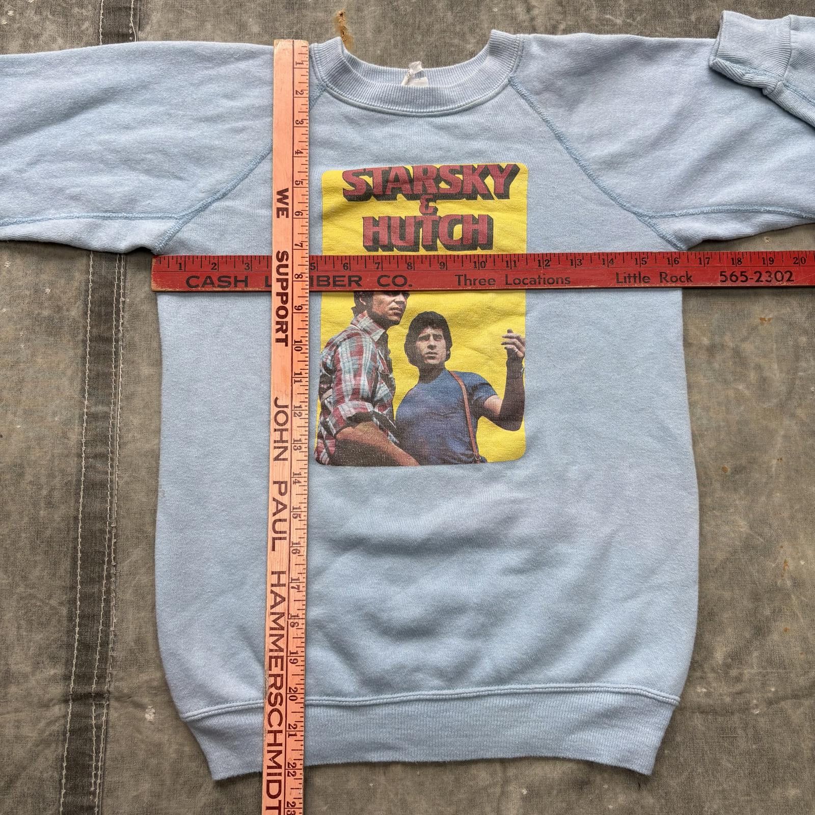 Vintage Vintage 70s Starsky & Hutch Detectives TV Show Sweatshirt Size US XS / EU 42 / 0 - 4 Thumbnail