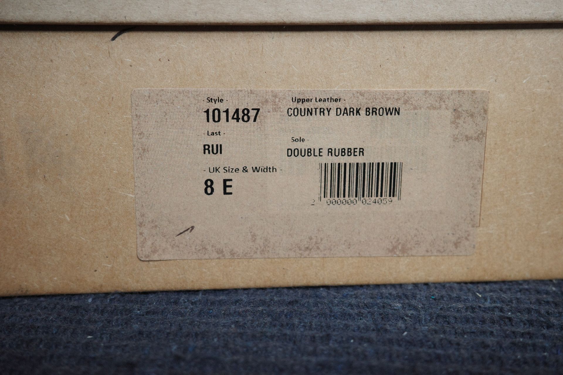 Meermin Brown Country Calf Pebbled Leather Derby Boot Size US 9 / EU 42 - 3 Thumbnail