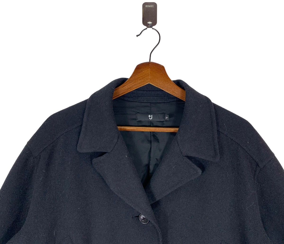 Jil Sander × Uniqlo Vintage Jill Sander Luxury Brand Wool Coat Jacket Size US L / EU 52-54 / 3 - 6 Thumbnail