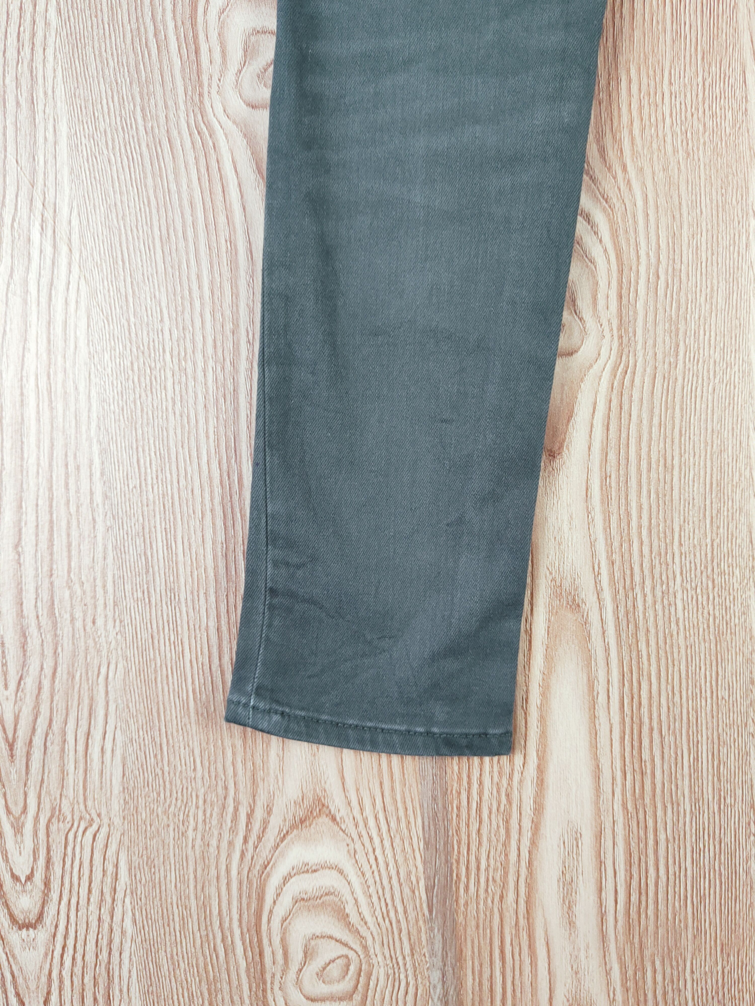 Gap × Vintage Vintage 💥 Gap Green Distressed Ripped Jeans Size 29" - 9 Thumbnail