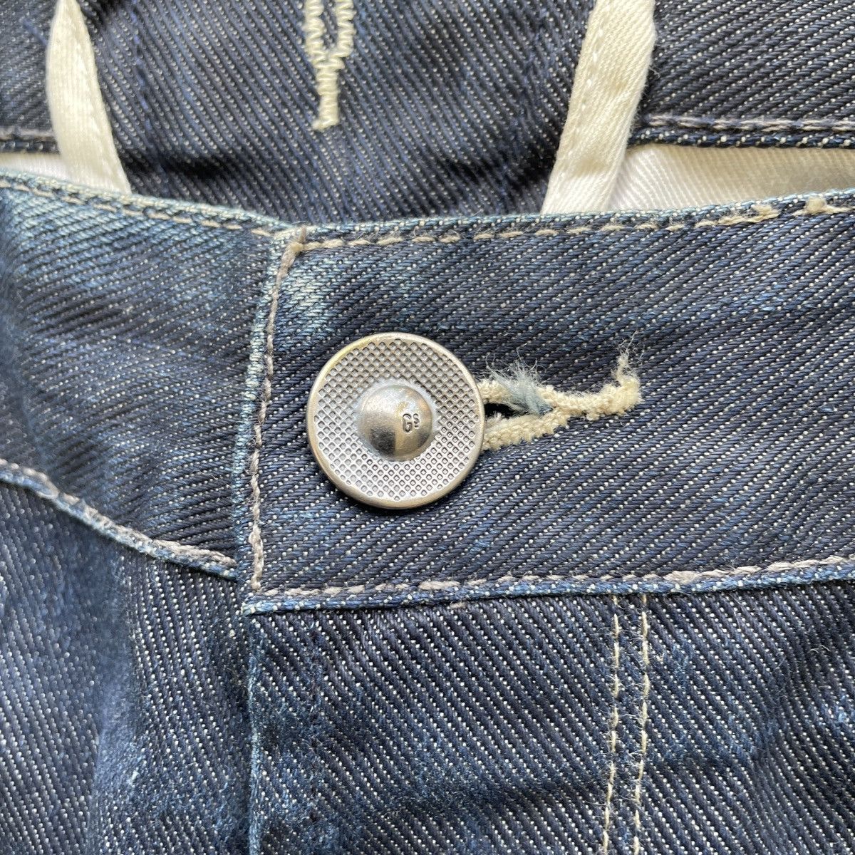 G-Star Vintage G-Star Raw 3301 Dark Blue Jeans Denim Pants W37 Size US 37 - 6 Thumbnail