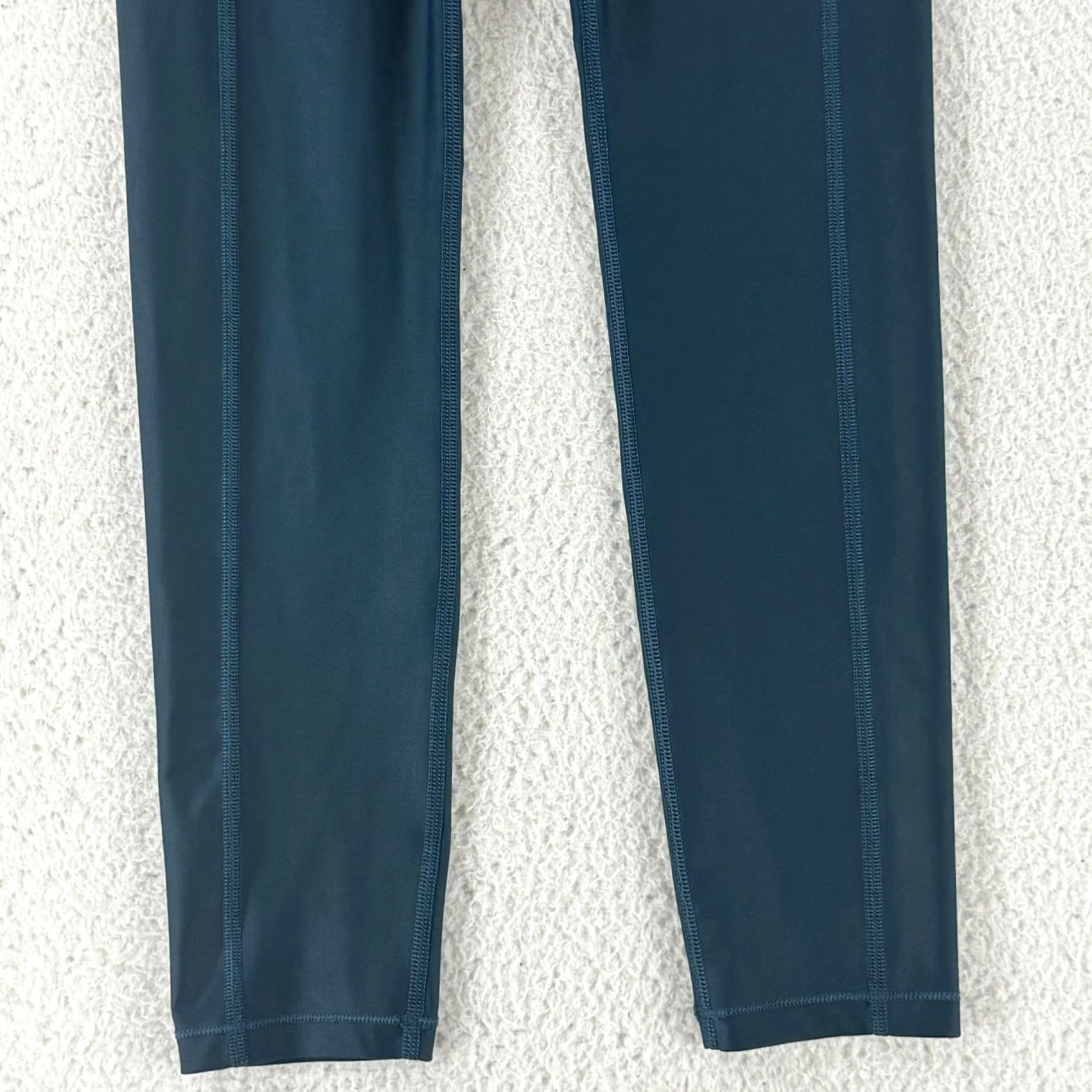 Sweaty Betty VINTAGE Sweaty Betty Leggings Womens Small Blue Green 7/8 Yoga Gym Stretch Activewear Slim Fit Women Size 28" / US 6 / IT 42 - 3 Thumbnail
