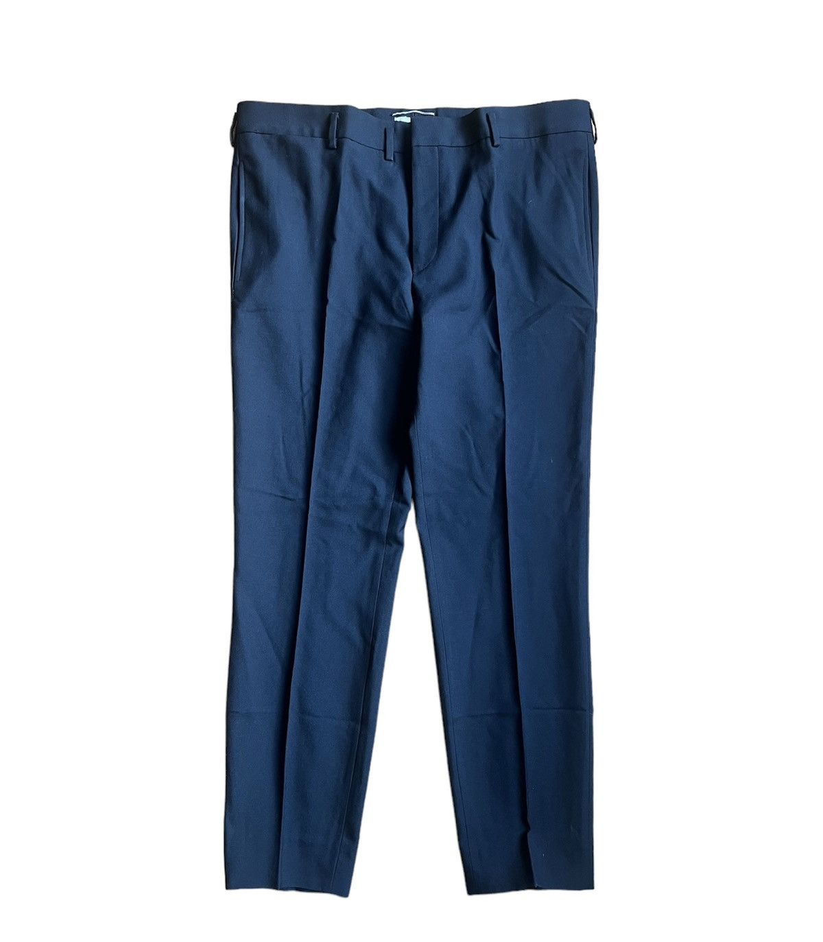 image of Saint Laurent Paris Pleated Dress Pant in Black, Men's (Size 36)