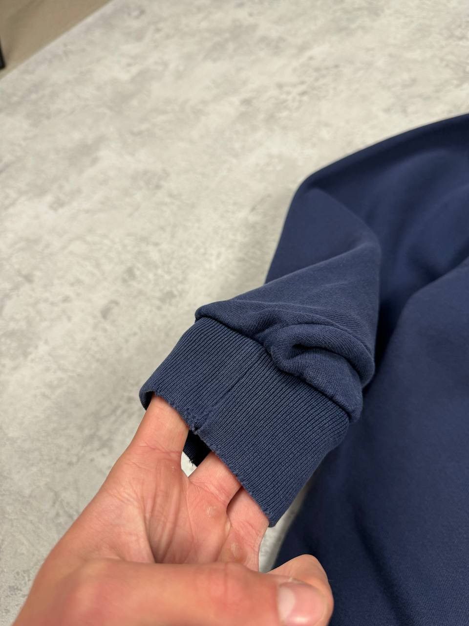Nike Vintage Nike Y2K Dark Blue Sweatshirt Embroidered Big Logo Size US XL / EU 56 / 4 - 14 Thumbnail