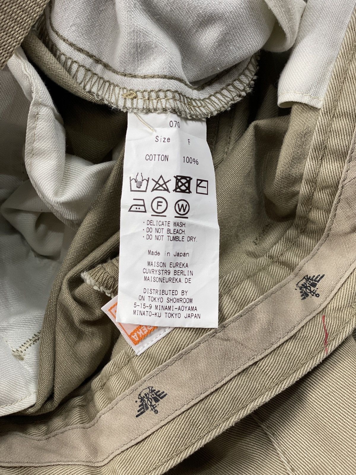 Japanese Brand Maison Eureka Rework Wrap Pants Size US 32 / EU 48 - 9 Thumbnail