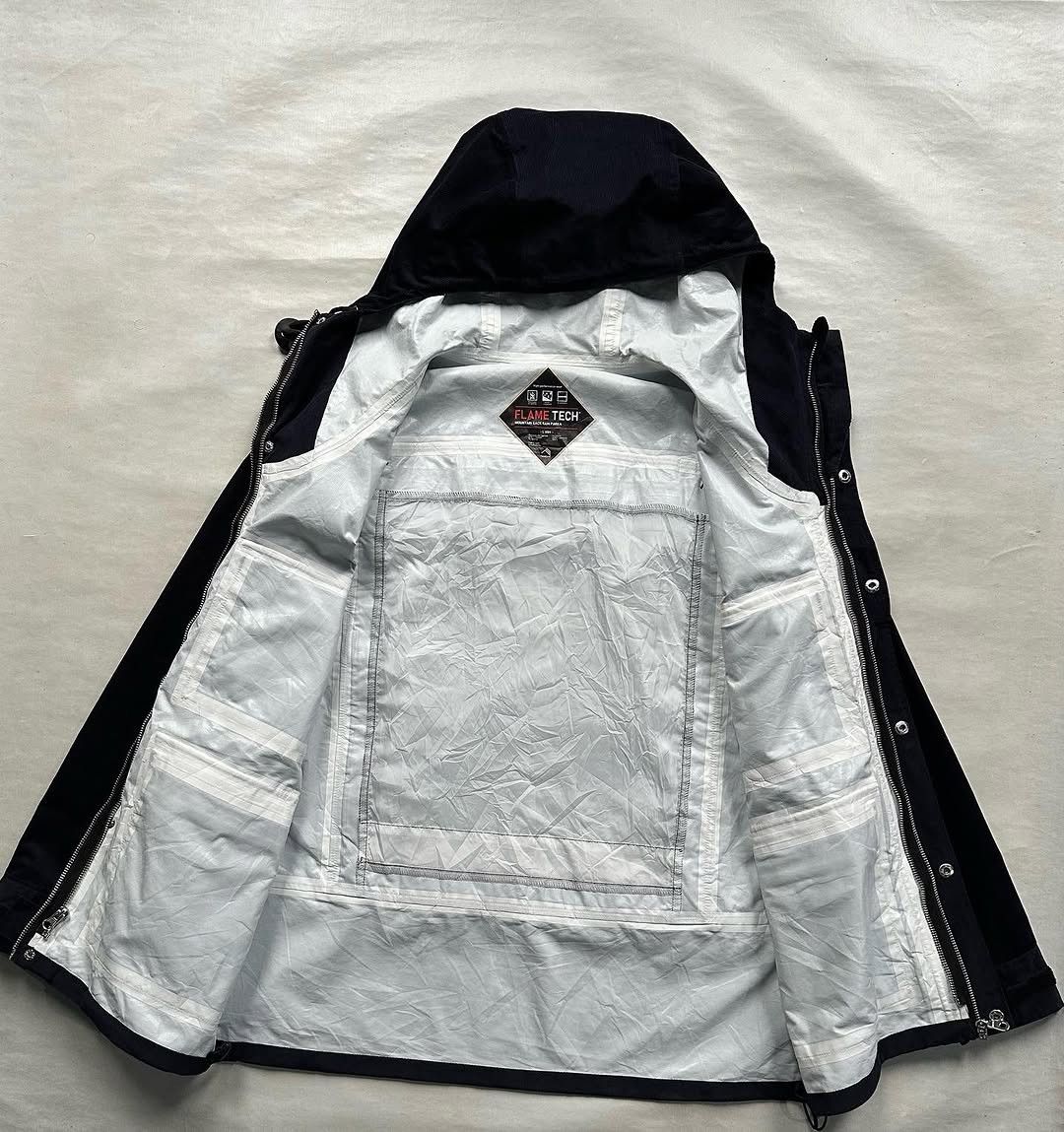 Designer × Mountain Hardwear F|ELDC0RE Mountain Sack Rain Parka Corduroy Dark Navy Size US L / EU 52-54 / 3 - 7 Thumbnail