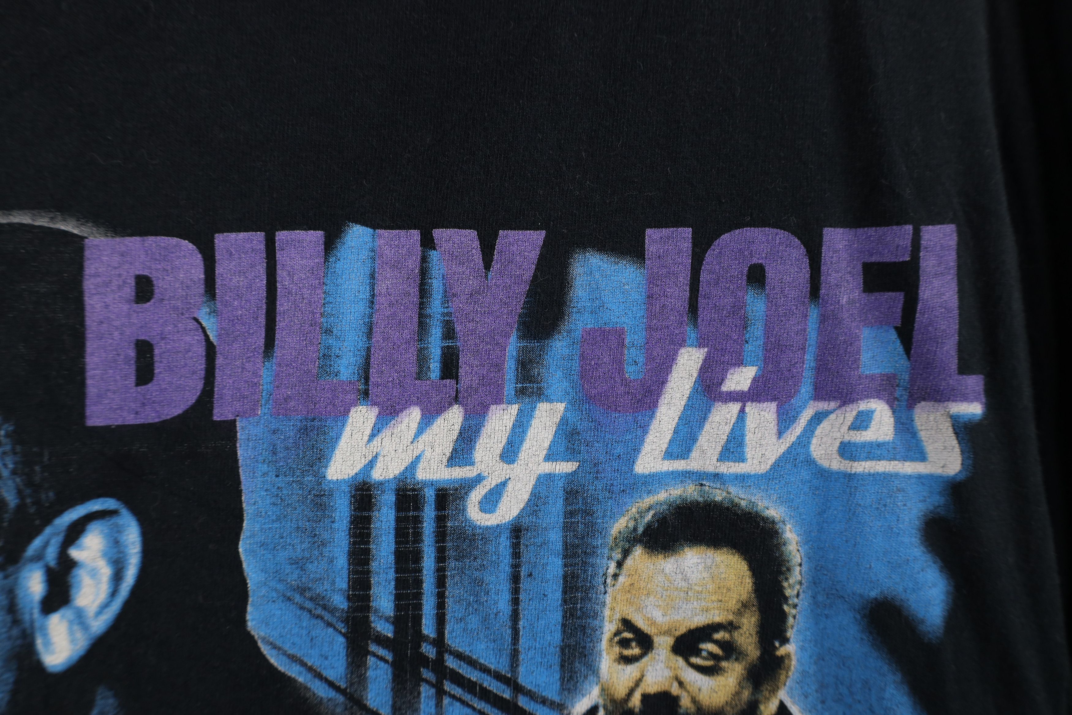 Vintage Vintage Y2K 2006 My Lives Tour Billy Joel Band T-Shirt Black Size US XL / EU 56 / 4 - 5 Thumbnail