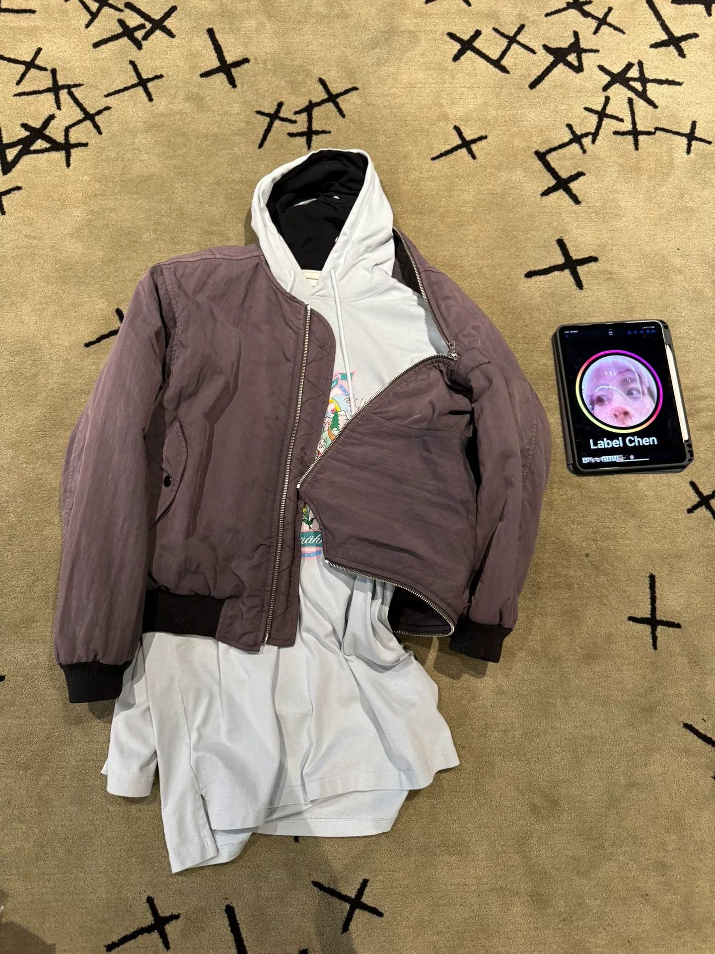Dries Van Noten drapes van noten bomber jacket with reflective detailing Size US M / EU 48-50 / 2 - 1 Thumbnail