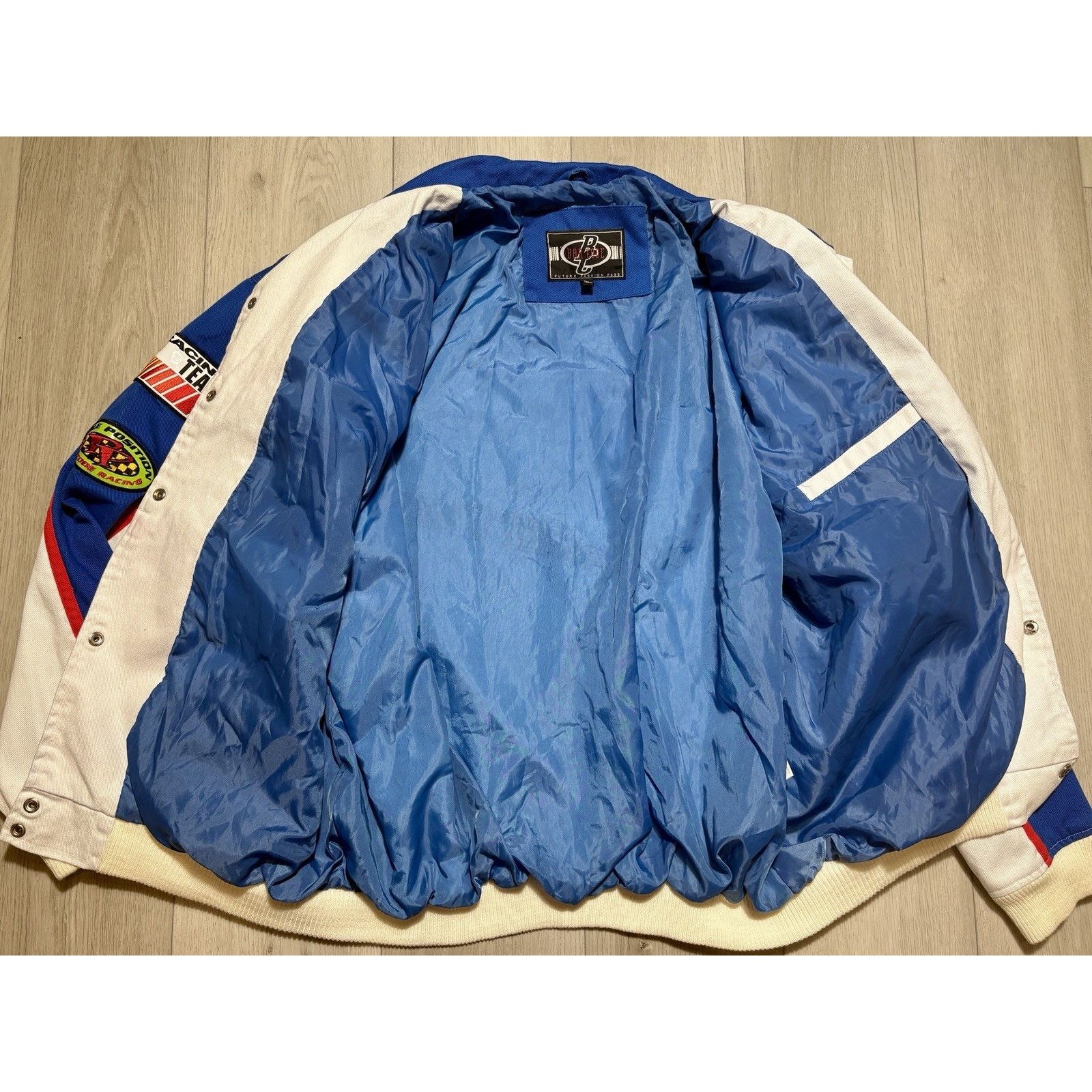 Other VTG Y2K Racing Jacket Graphic Patch Moto Streetwear Mens 3XL Size US XXL / EU 58 / 5 - 3 Thumbnail