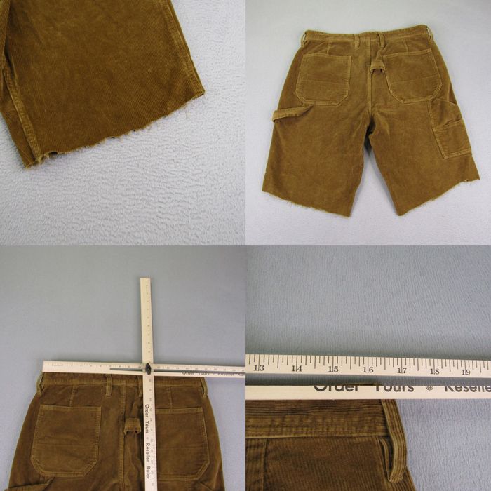 MZ Wallace Wallace & Barnes Shorts Mens 32 Brown Corduroy Carpenter ...