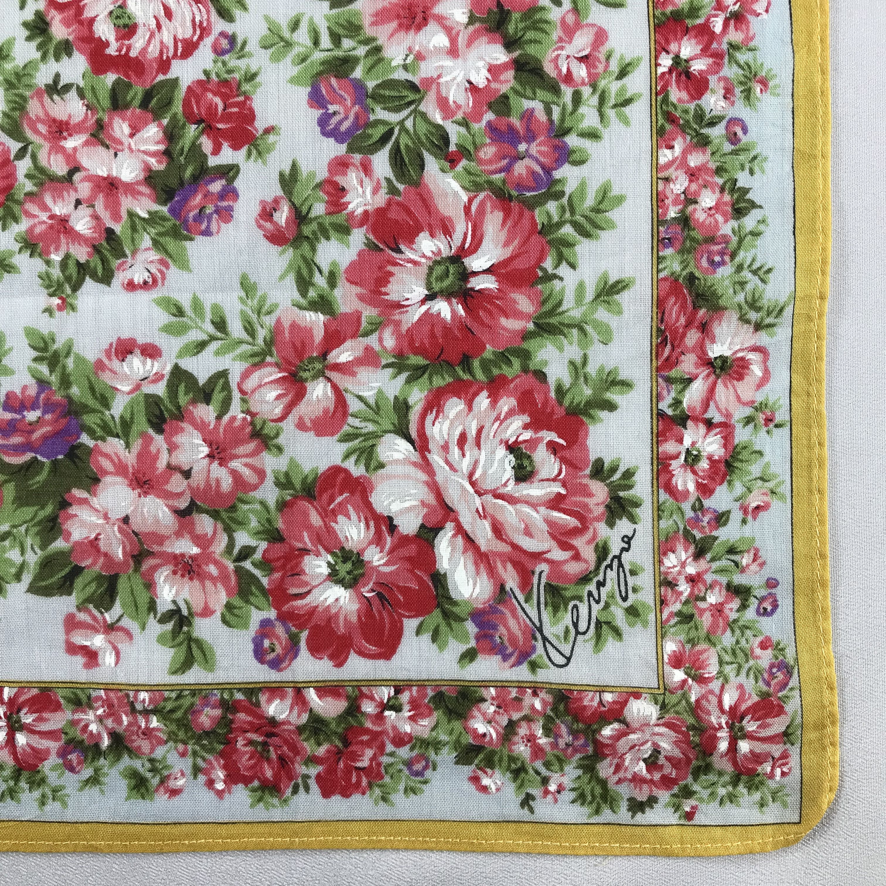 Kenzo Kenzo Handkerchief / Bandana / Neckerchief C759 Size ONE SIZE - 5 Thumbnail