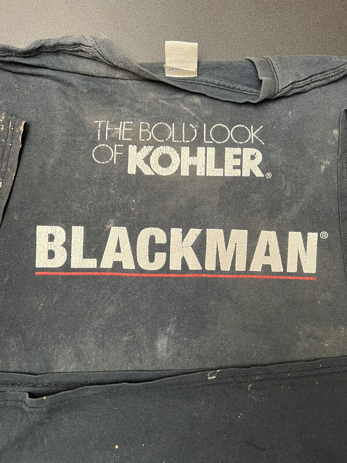 Gildan Vintage Blackman t worn & flawed Size US XL / EU 56 / 4 - 3 Thumbnail